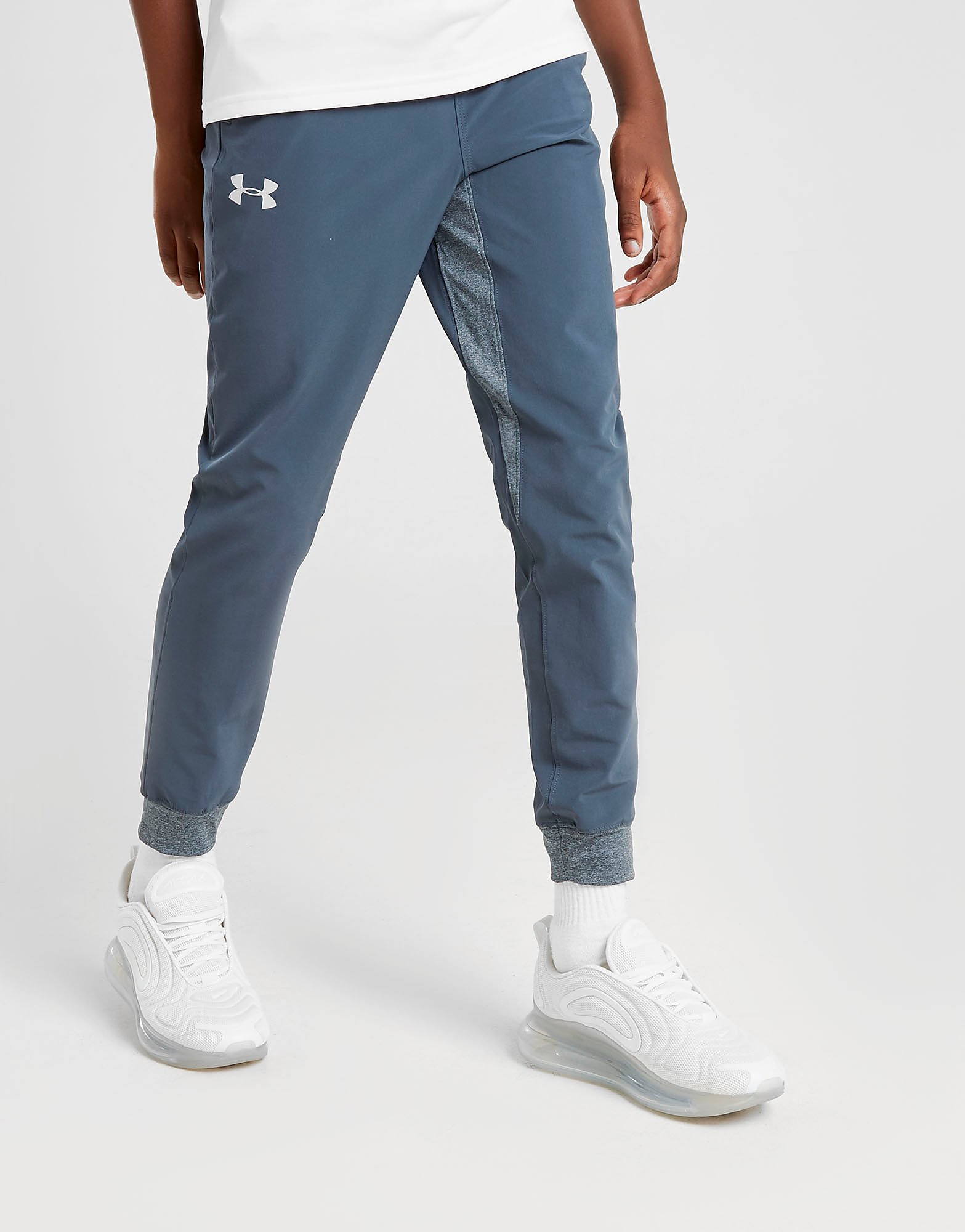 

Under Armour Woven Warm Up Track Pants Junior - Blue/Grey - Kids, Blue/Grey