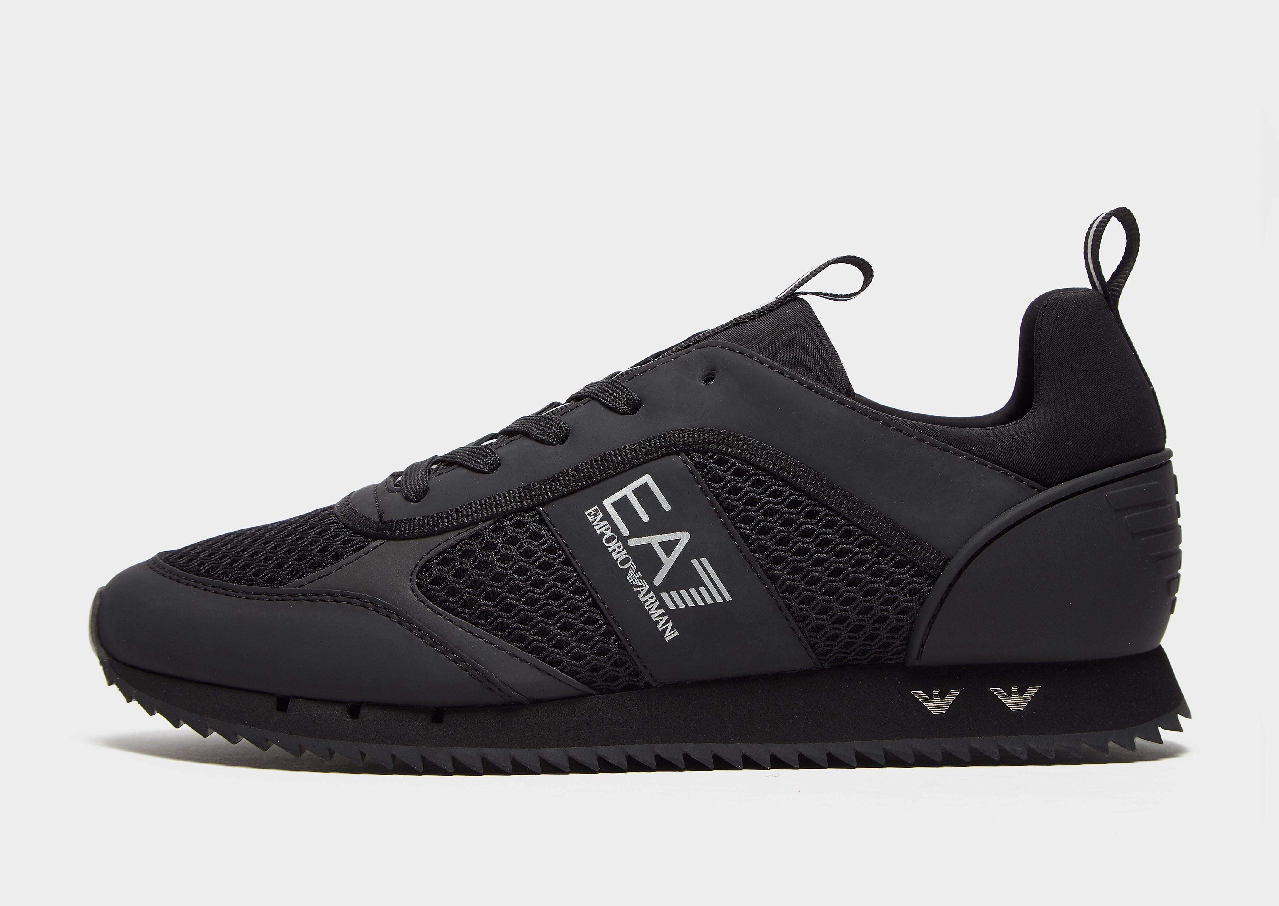 

Emporio Armani EA7 B&W Mesh Run - Only at JD - Black/White - Mens, Black/White