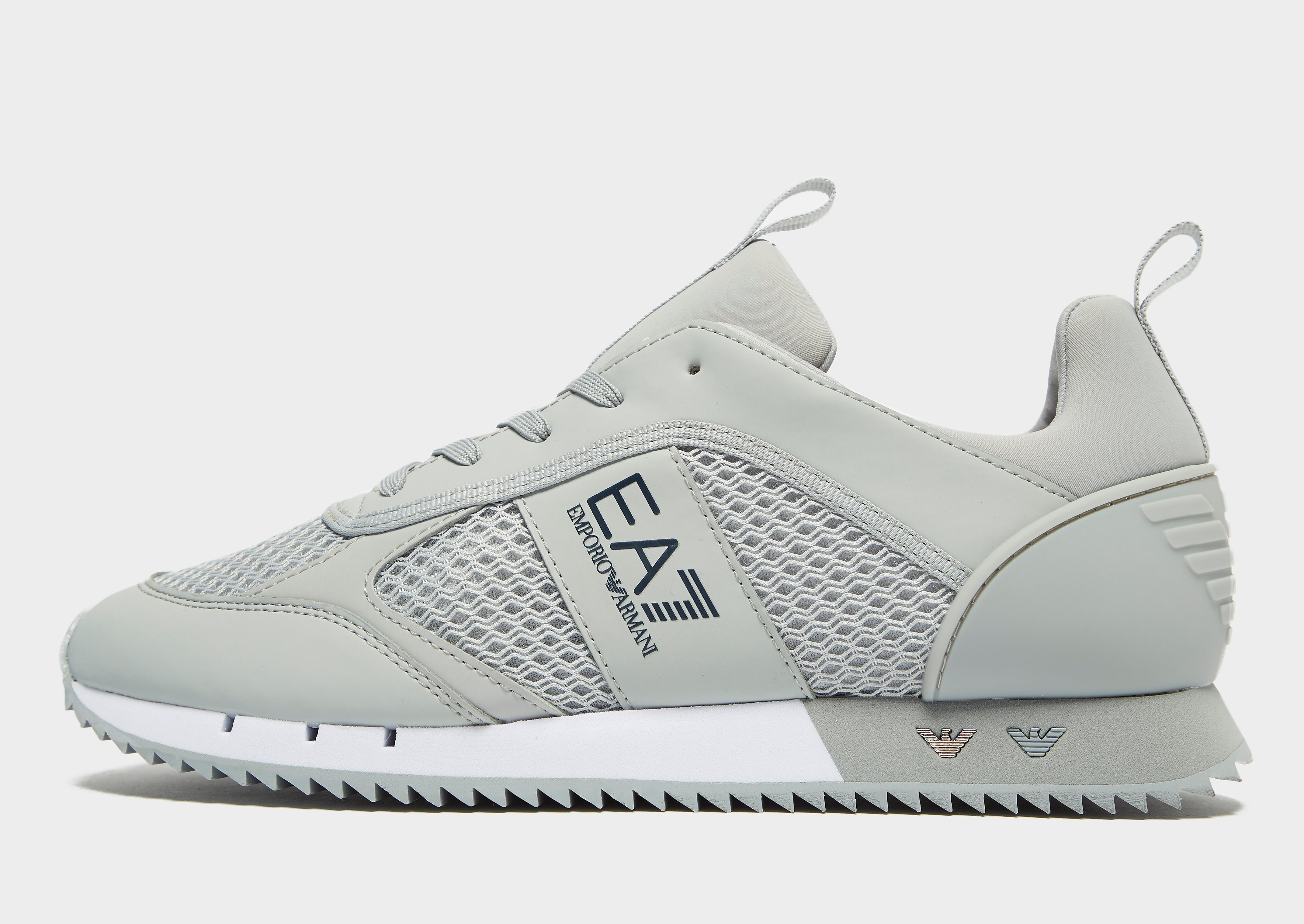 

Emporio Armani EA7 B&W Mesh Run - Grey/Black - Mens, Grey/Black