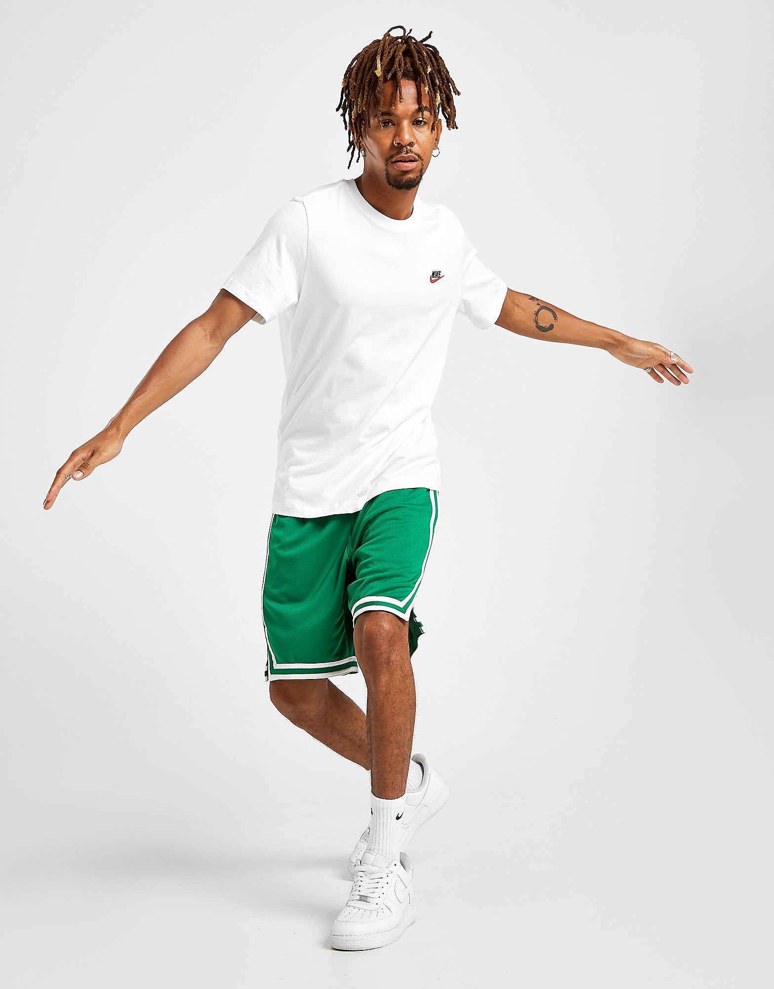 

Nike NBA Boston Celtics Swingman Shorts - Green/White - Mens, Green/White