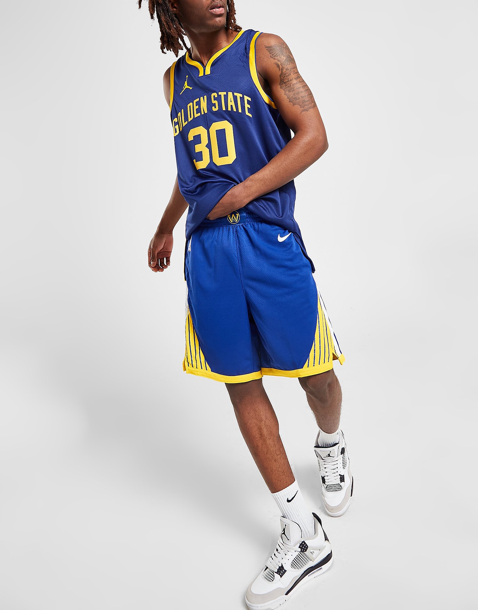

Nike NBA Golden State Warriors Swingman Shorts - Rush Blue/White/Amarillo/White - Mens, Rush Blue/White/Amarillo/White