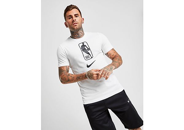 Nike T-Shirt NBA Homme - White/Black, White/Black