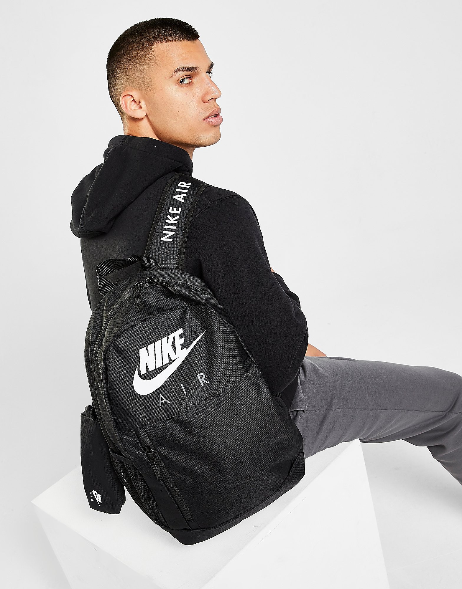 

Nike Elemental Backpack - Only at JD - Black/White - Kids, Black/White