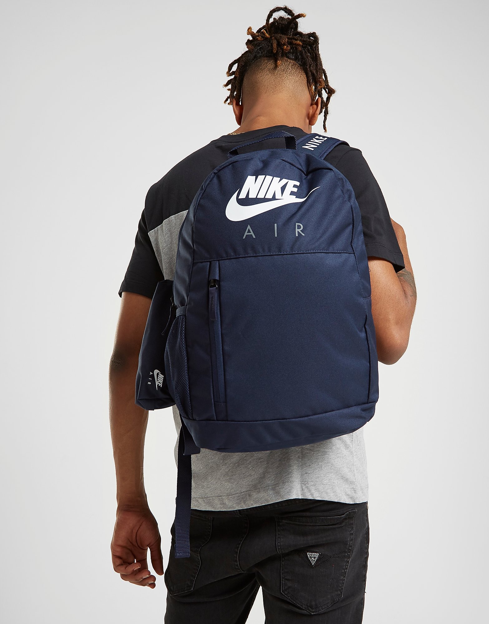 

Nike Elemental Backpack - Navy/White - Kids, Navy/White