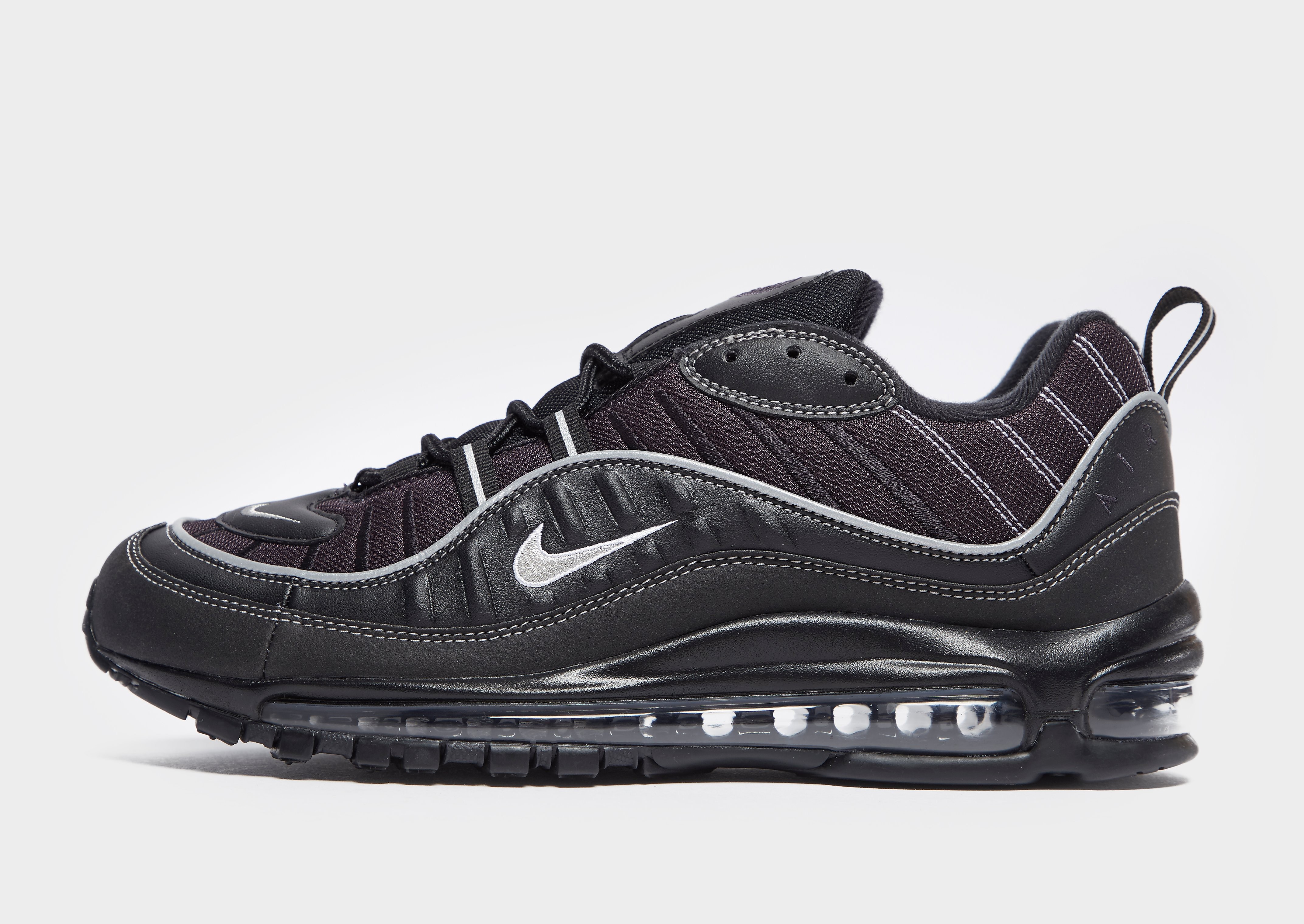 

Nike Air Max 98 SE - Only at JD - Black/Silver - Mens, Black/Silver