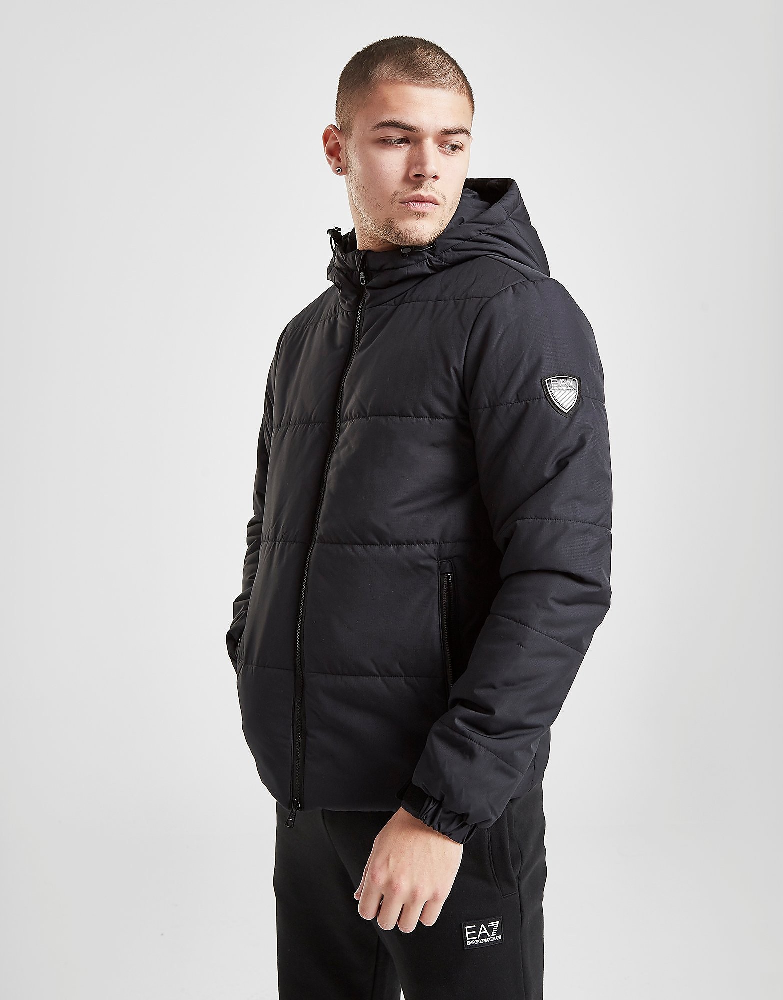 Emporio Armani EA7 Mountain Eco Padded Jacket - Gris, Gris