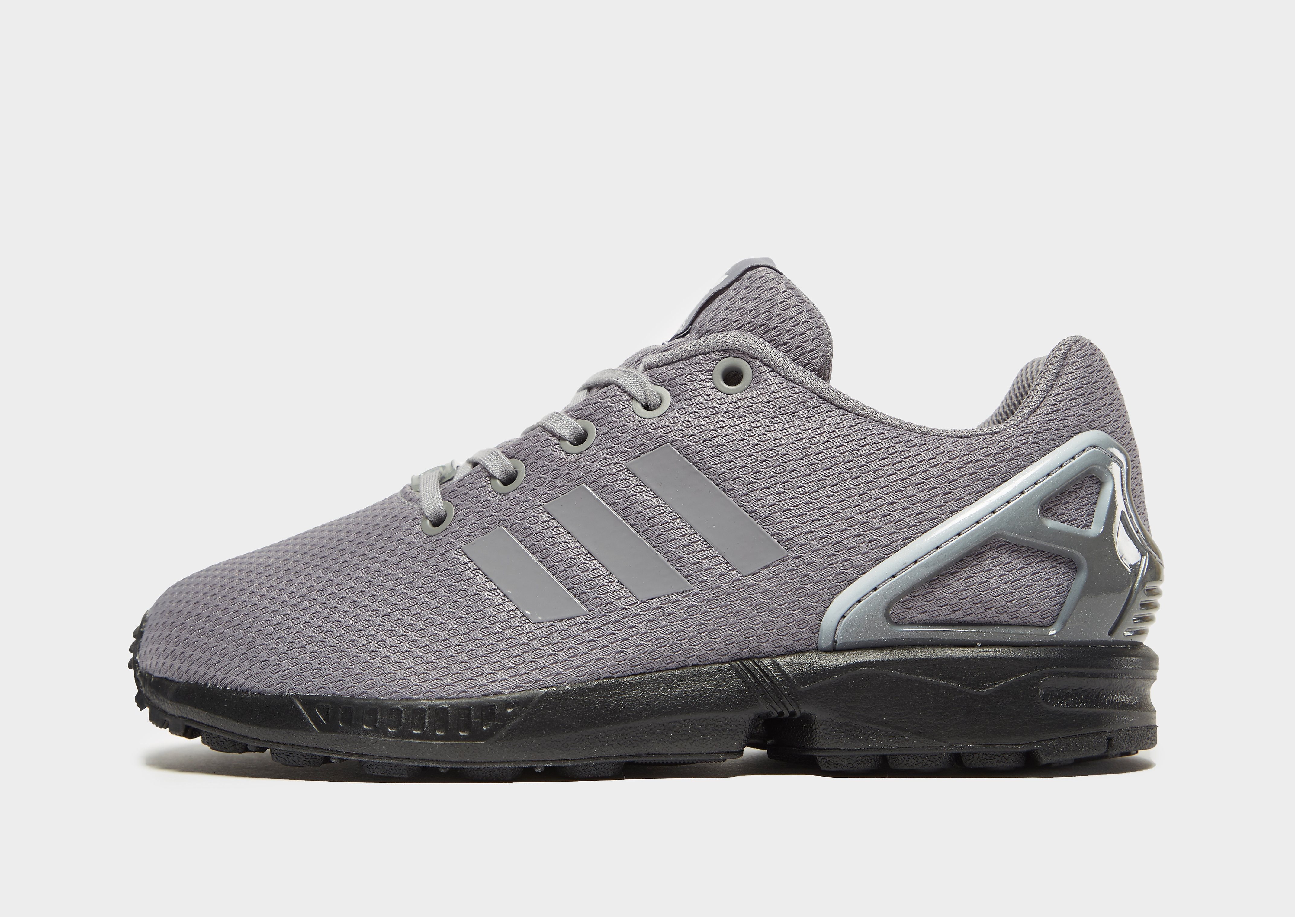 

adidas Originals ZX Flux Junior - Only at JD - Grey/Black - Kids, Grey/Black