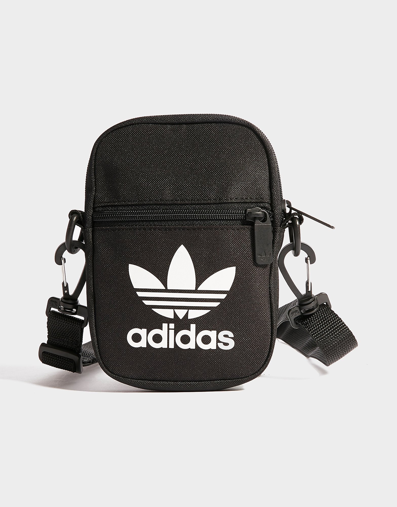 

adidas Originals Trefoil Festival Bag - Black/White - Kids, Black/White