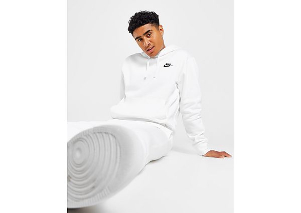 Nike Swear à capuche Foundation Homme - White/Black, White/Black