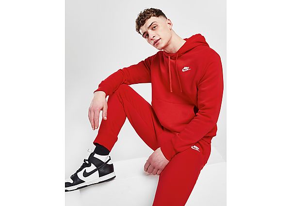 Nike Sweat à Capuche Foundation Homme - Red/White, Red/White