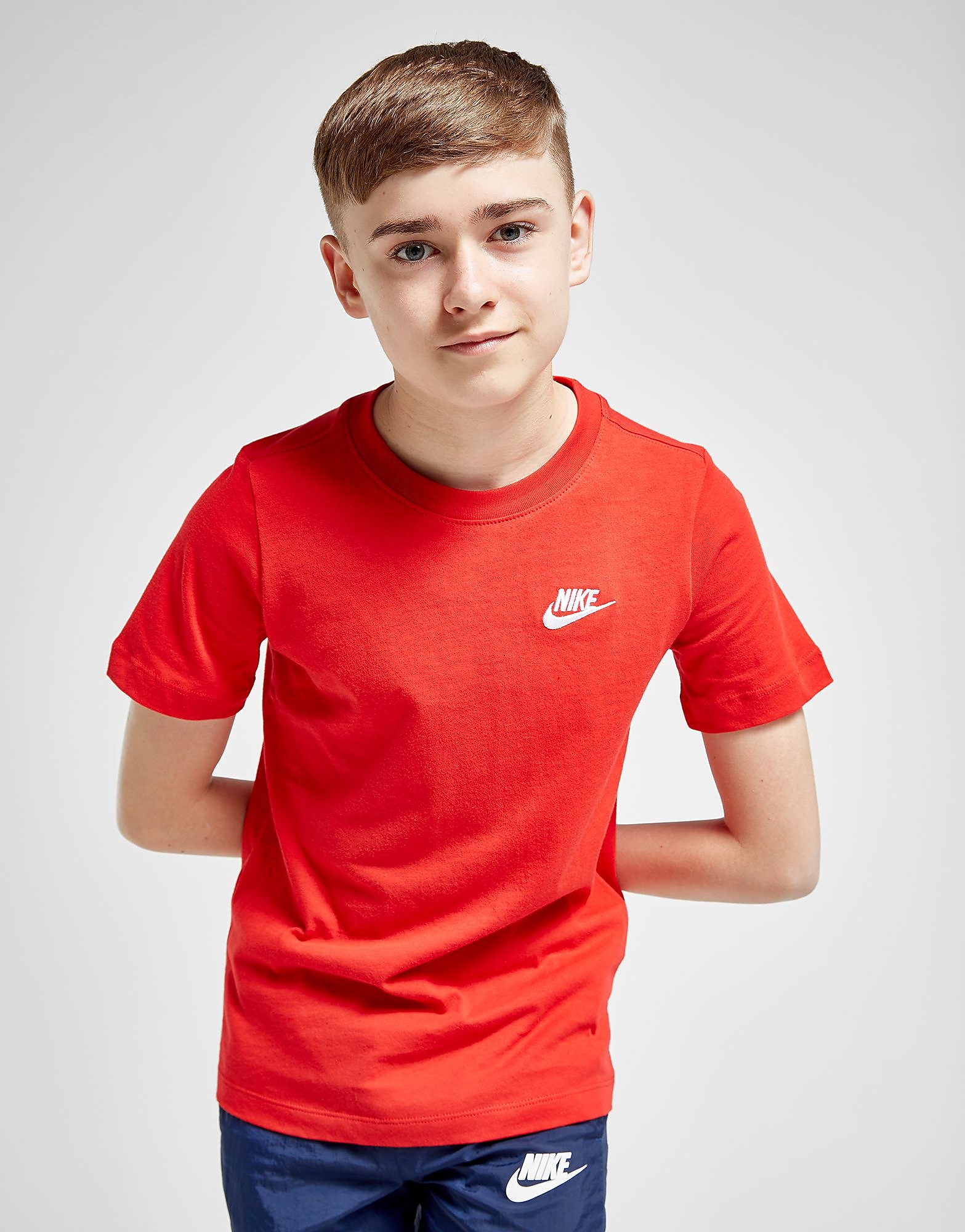 

Nike Small Logo T-Shirt Junior - Red, Red