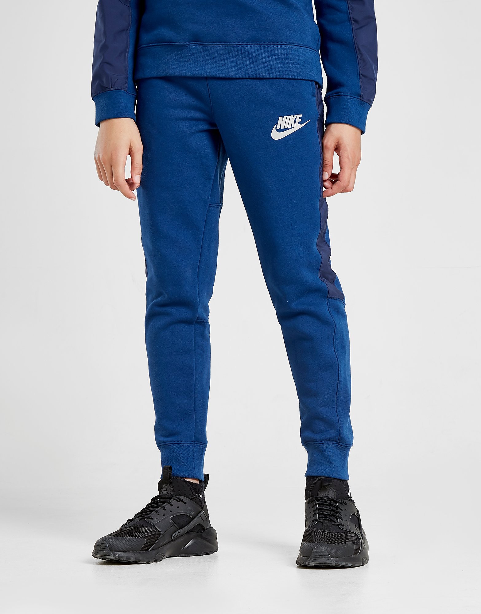 

Nike Hybrid Fleece Joggers Junior - Only at JD - Blue/Navy/White - Kids, Blue/Navy/White