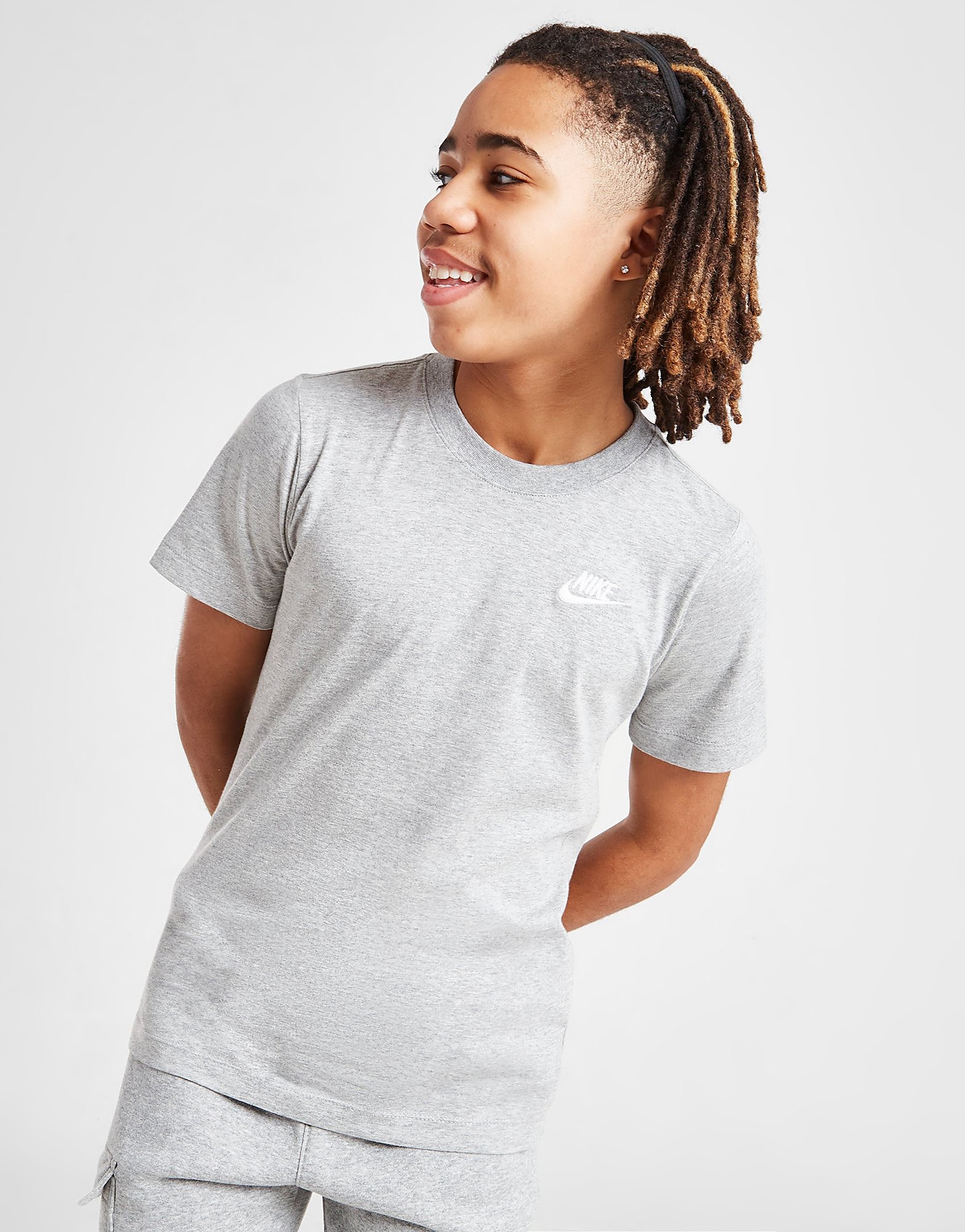 

Nike Small Logo T-Shirt Junior - Grey - Kids, Grey