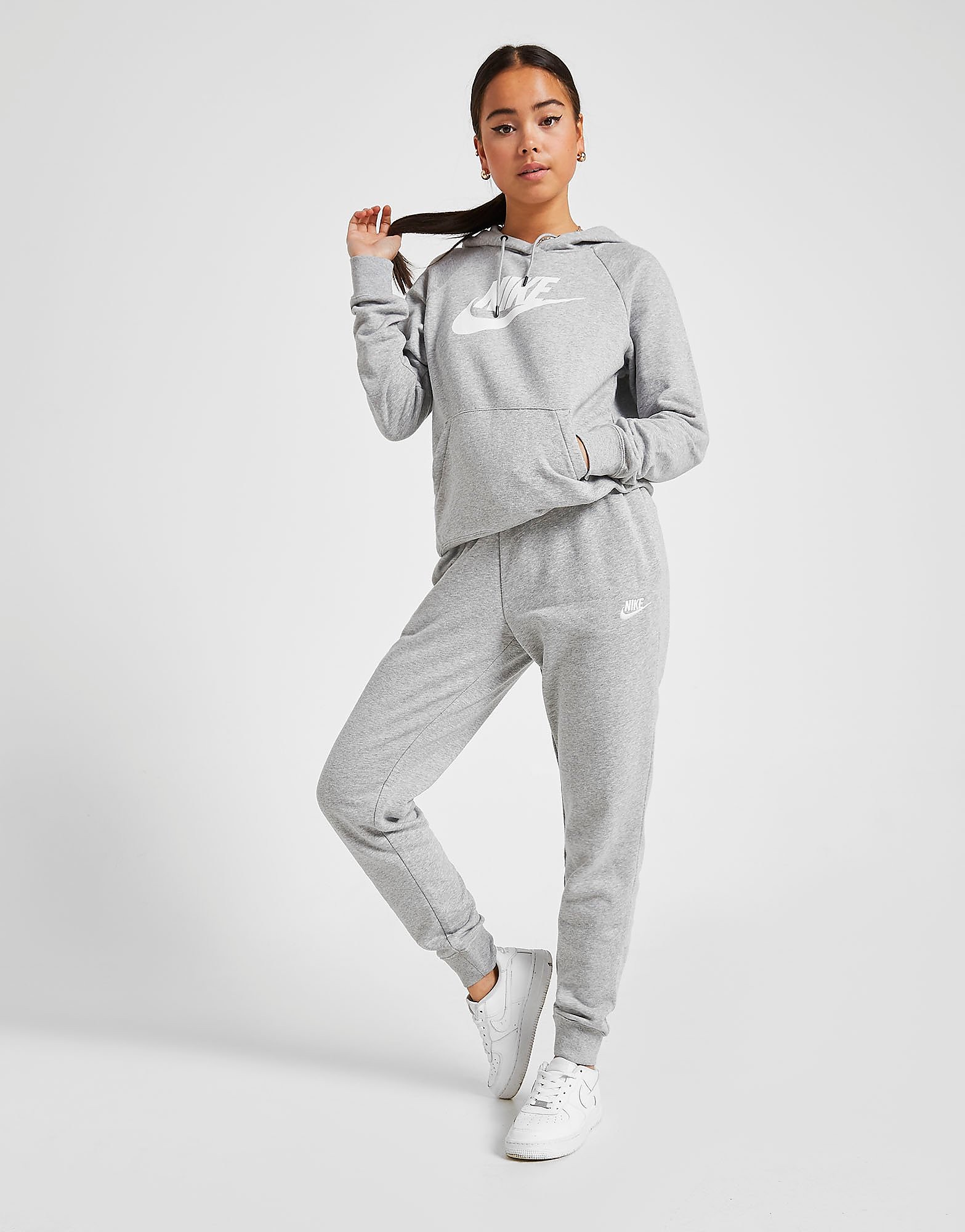 

Nike Essential Joggers - Grey/White - Womens, Grey/White