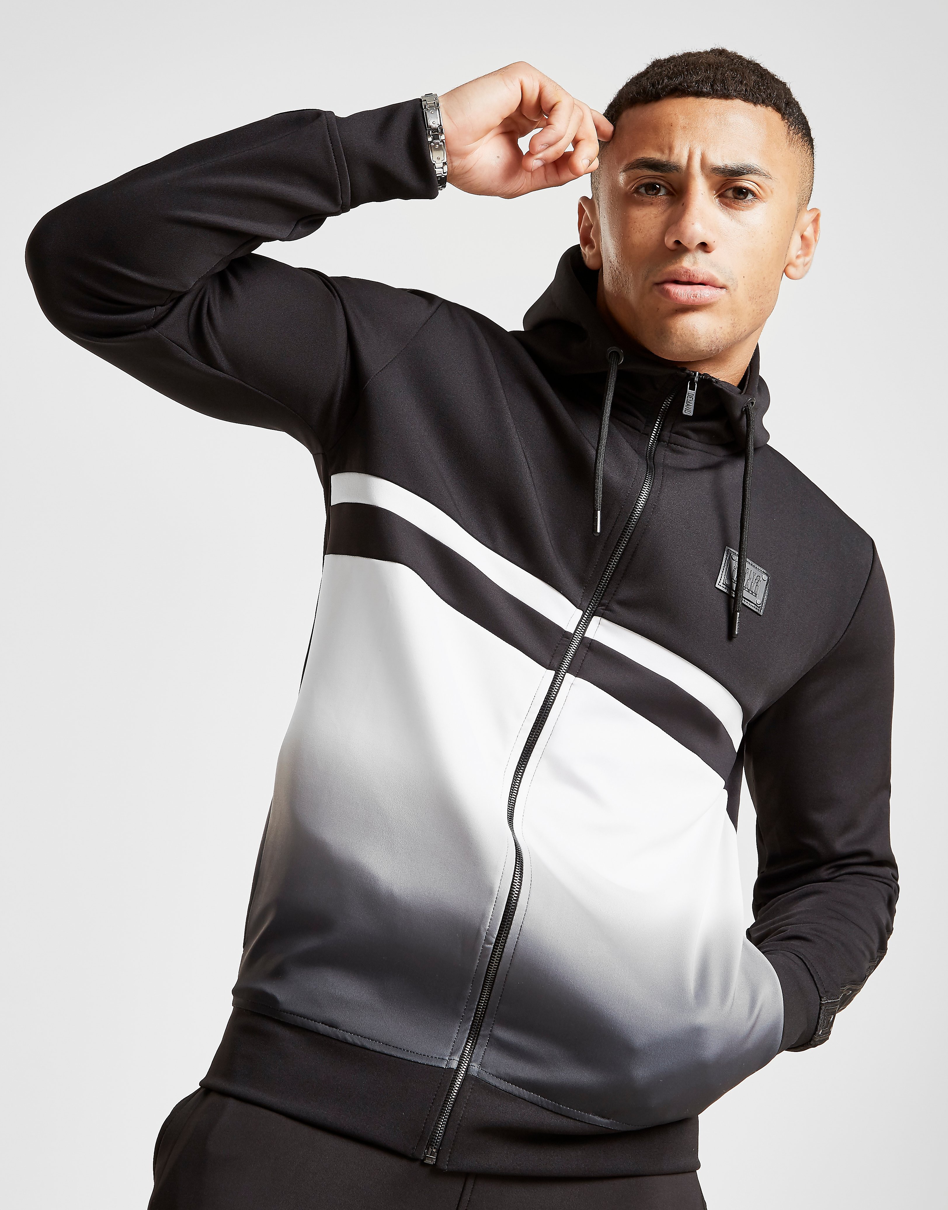 Supply Demand Roller Fade Hoodie Heren Zwart supply demand kopen in de aanbieding