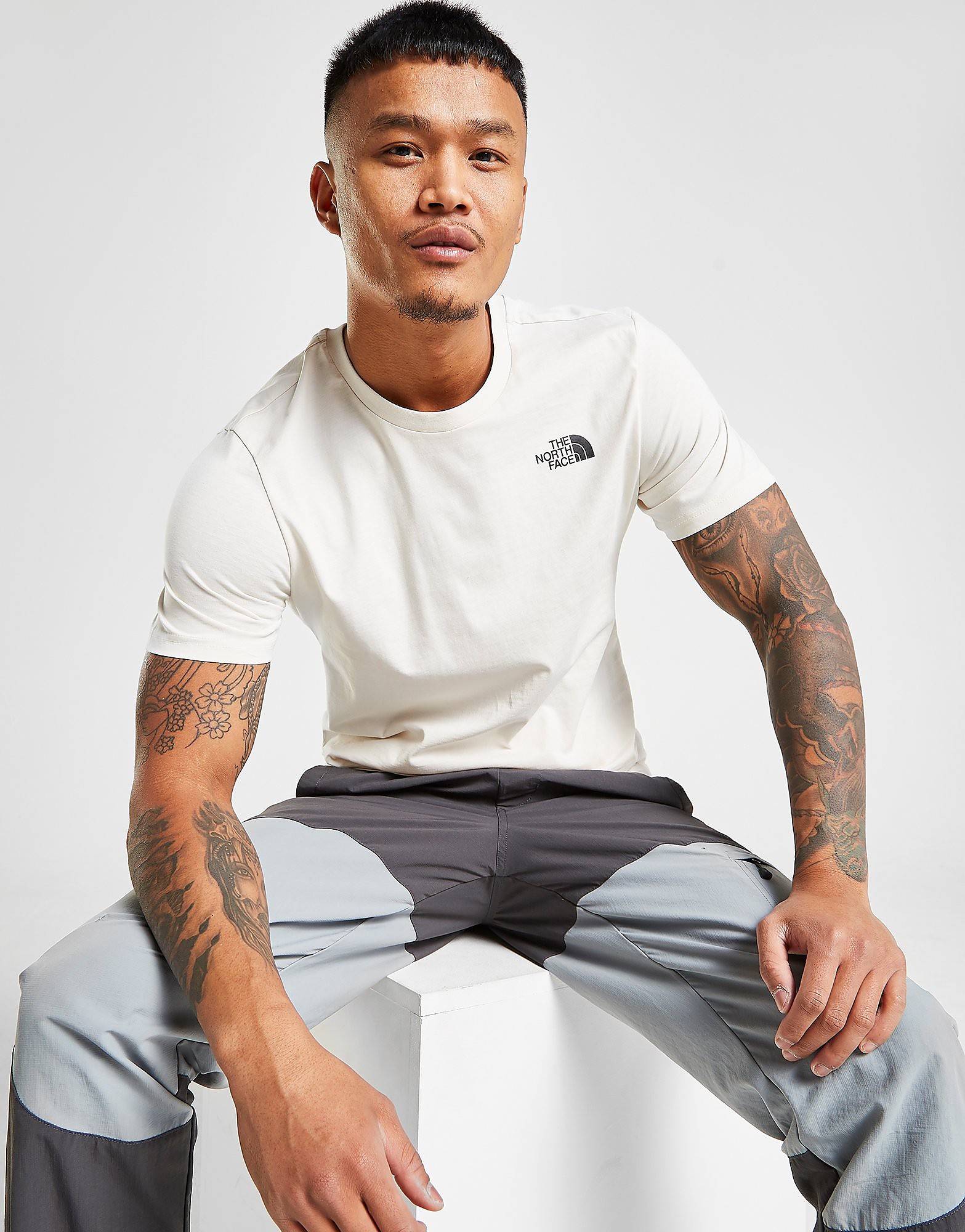 The North Face Redbox Back Logo T-Shirt - Blanc, Blanc