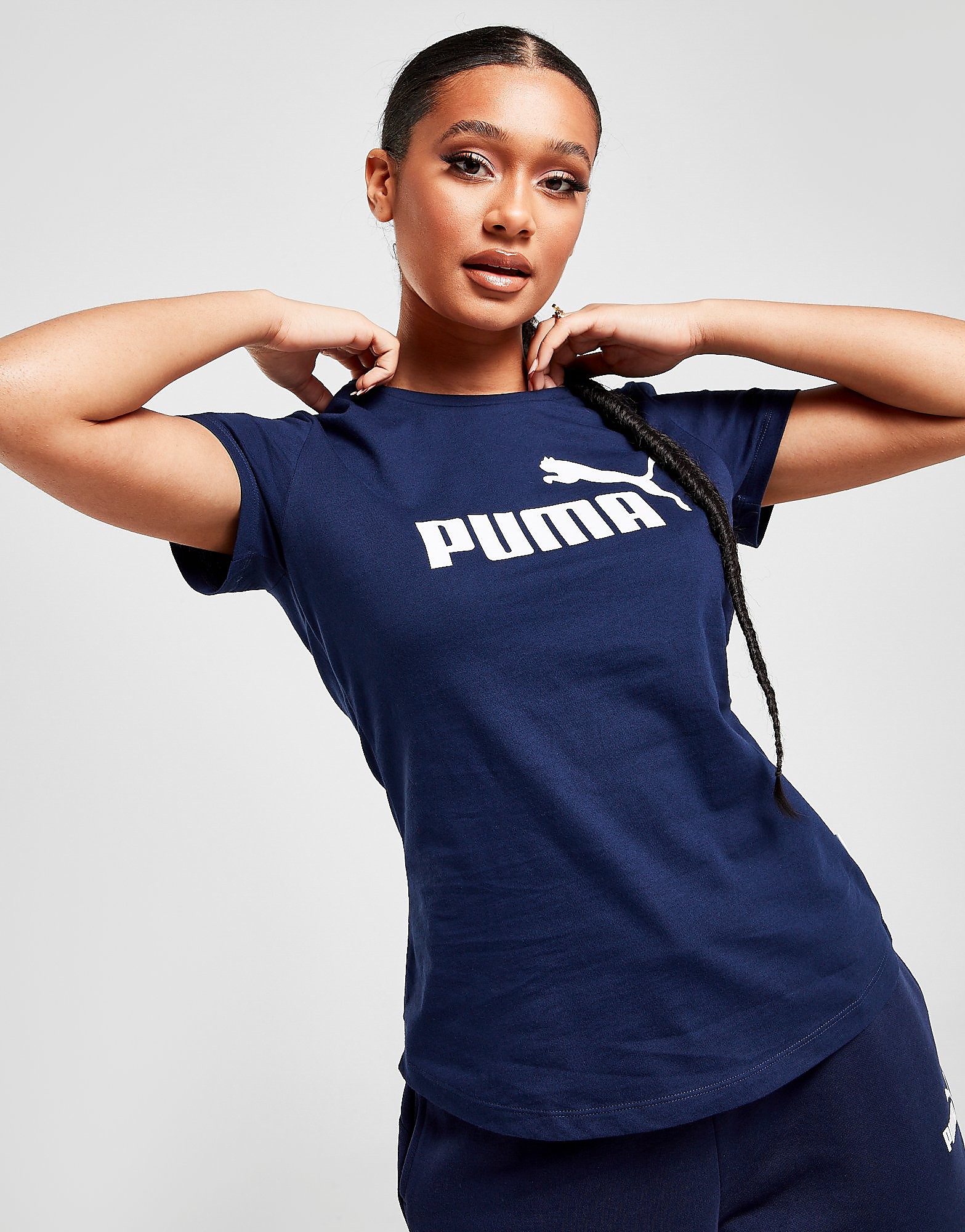 

Puma Core T-Shirt - Navy/White - Womens, Navy/White