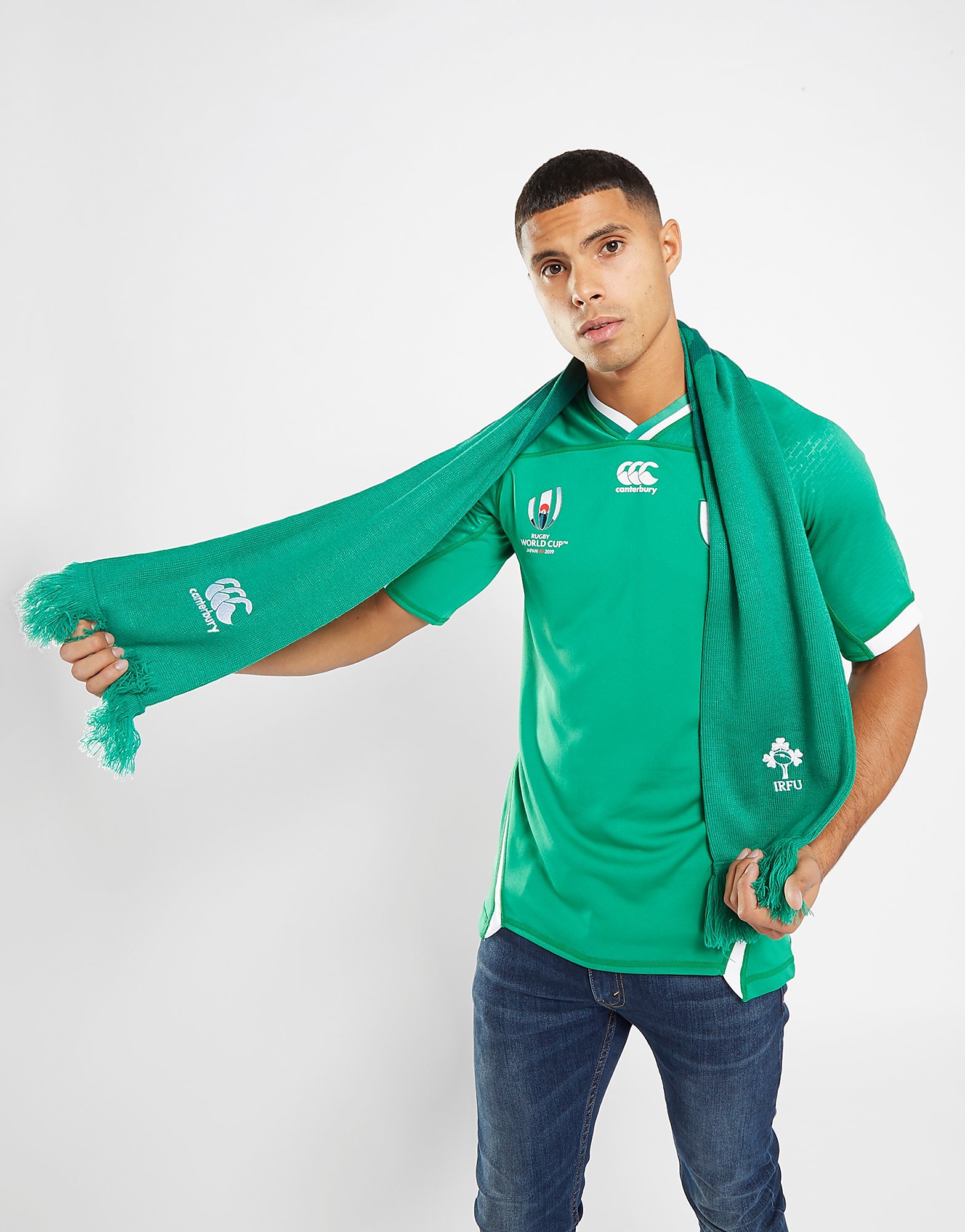 

Canterbury Ireland RFU Scarf - Green - Womens, Green