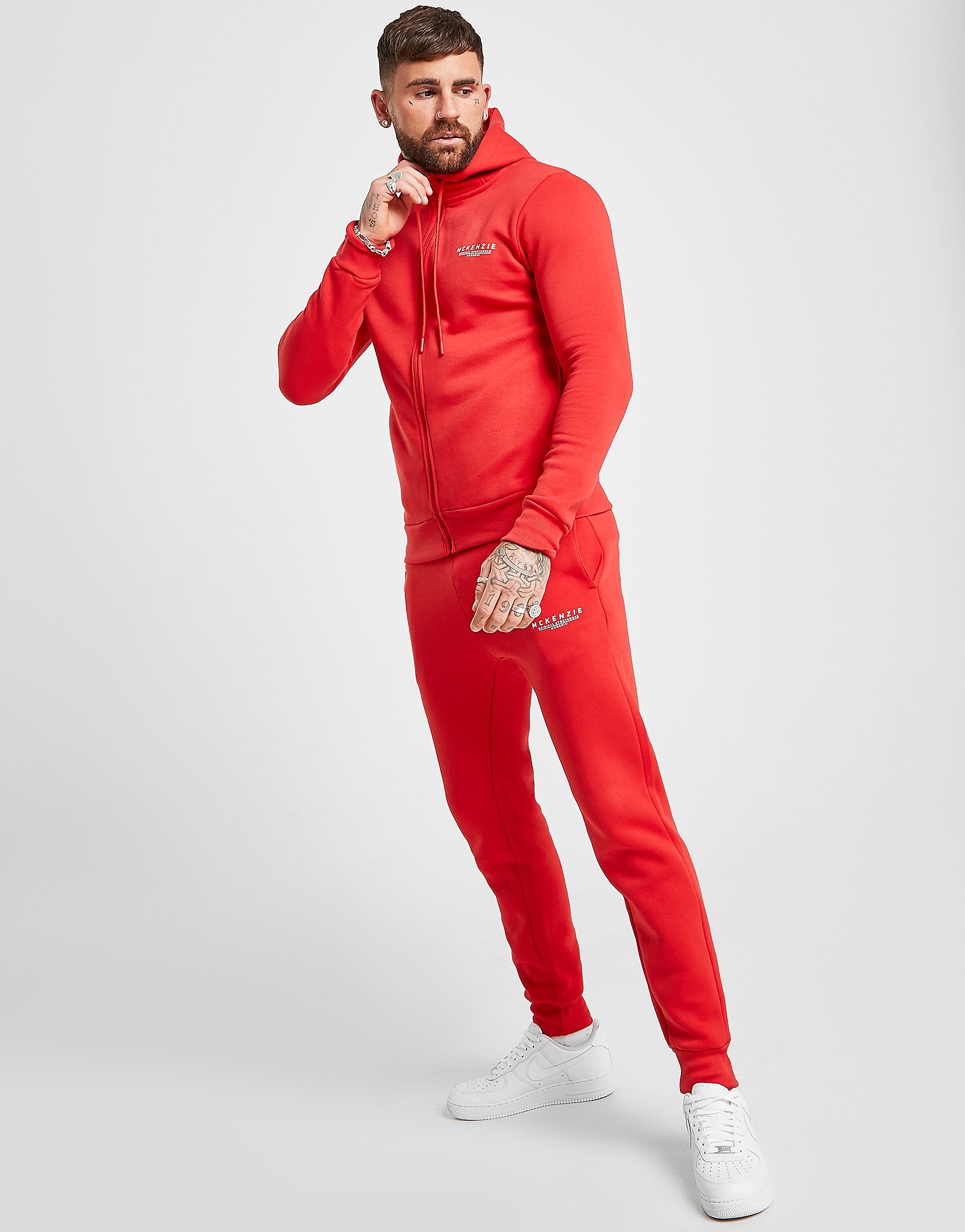 

McKenzie Essential Cuff Joggers - Only at JD - Red - Mens, Red