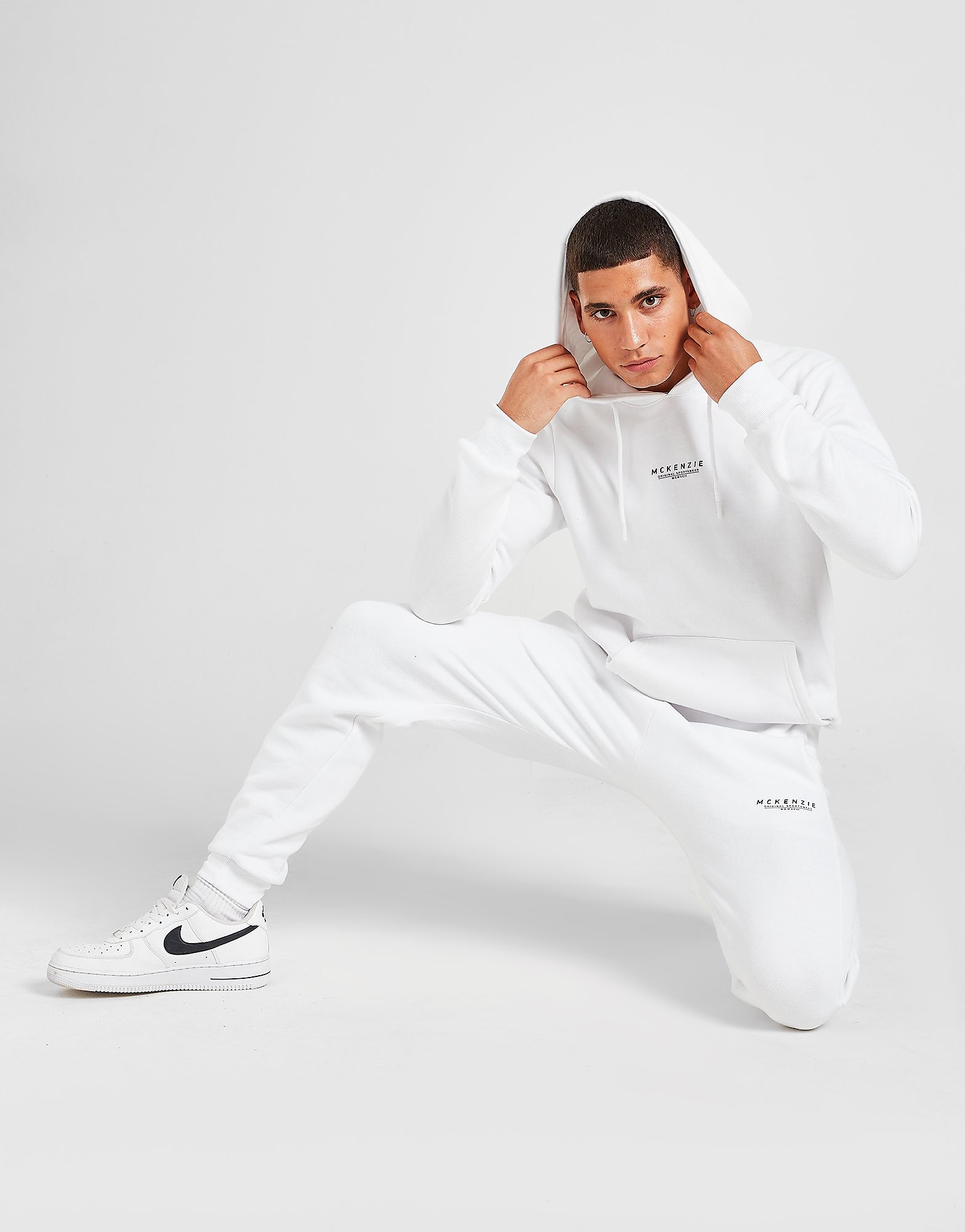 

McKenzie Essential Cuff Joggers - Only at JD - White - Mens, White
