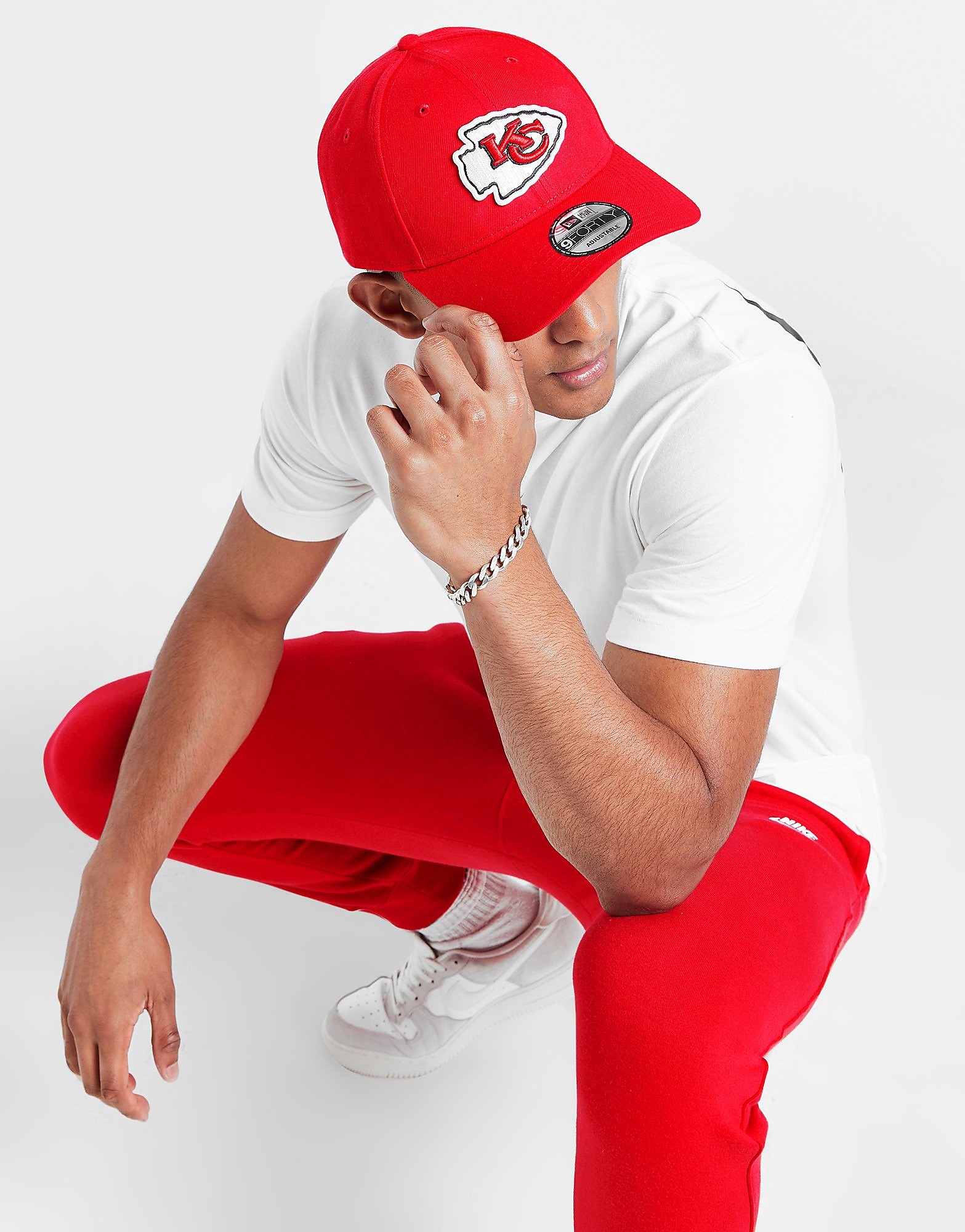 

New Era NFL Kansas City Chiefs 9FORTY Cap - Red - Womens, Red
