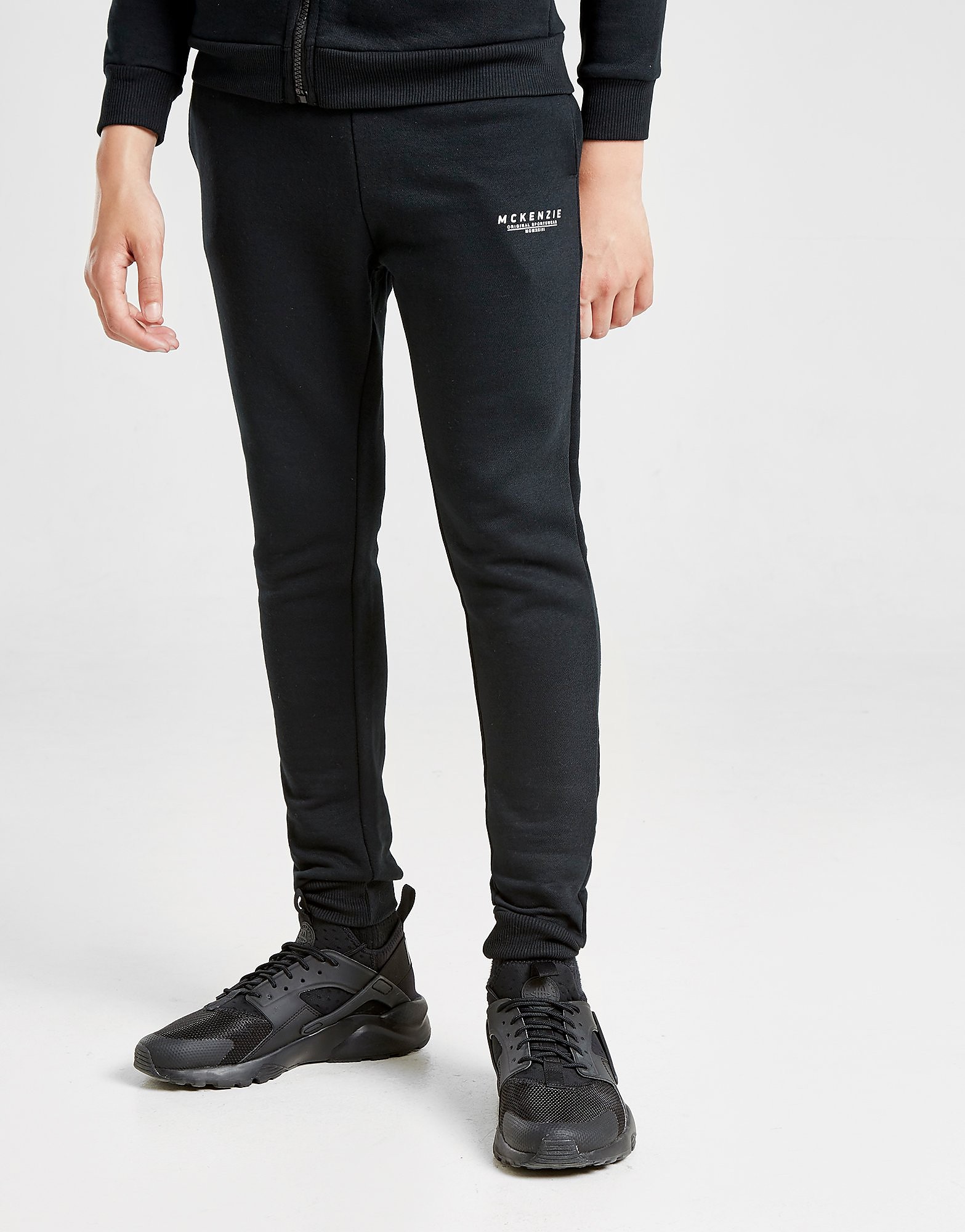 

McKenzie Essential Cuff Joggers Junior - Only at JD - Black/White - Kids, Black/White