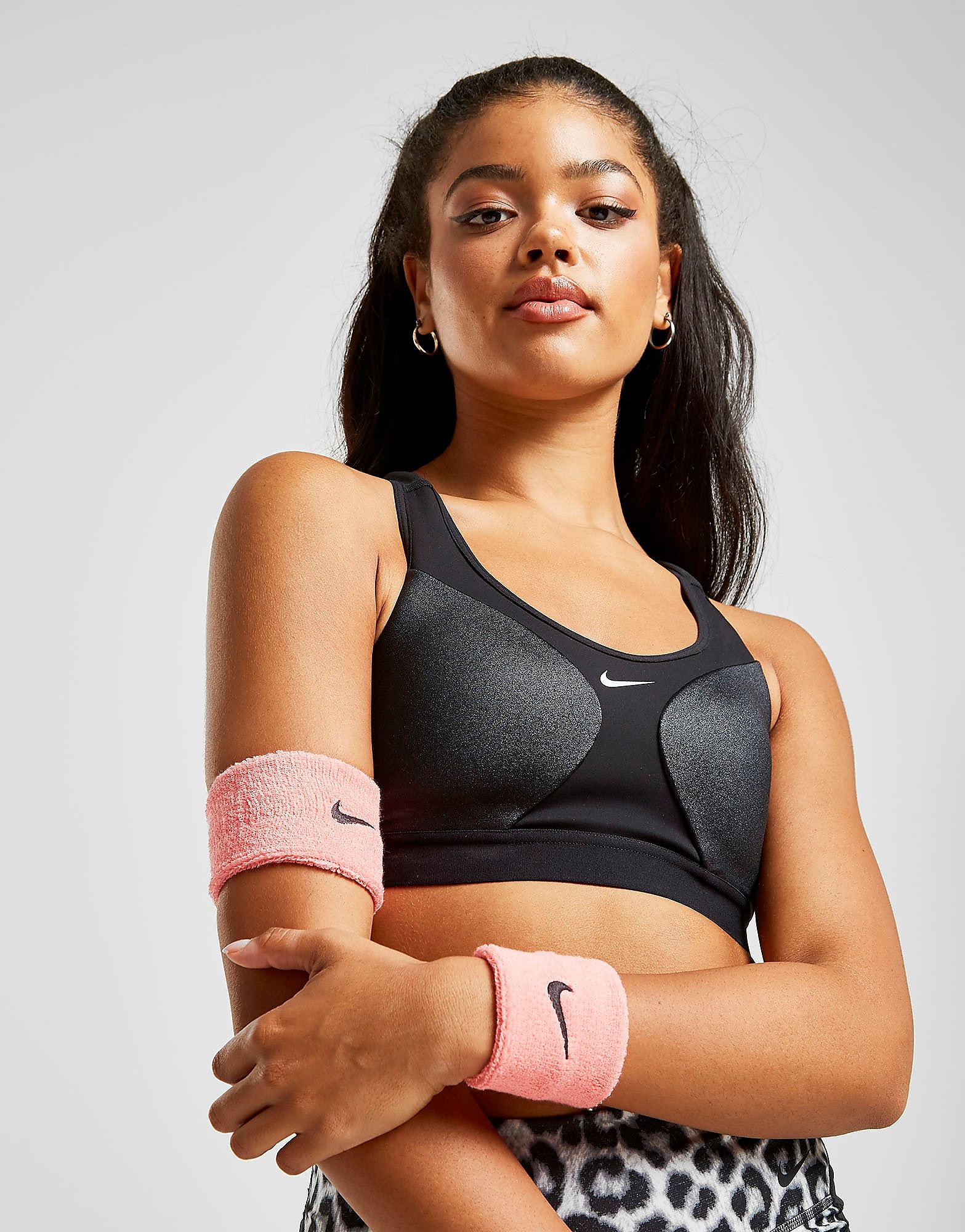 

Nike 2 Pack Swoosh Wristbands - Pink - Womens, Pink