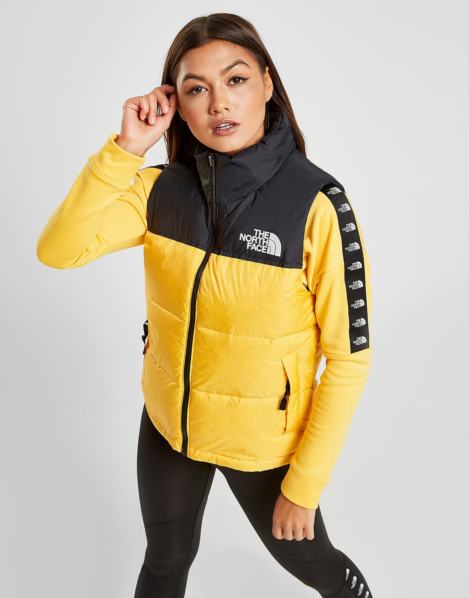 

The North Face Nuptse 1996 Gilet - Yellow/Black - Womens, Yellow/Black