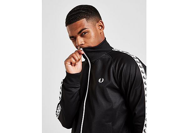 JD Sports – Fred Perry Tape Track Top Heren White
