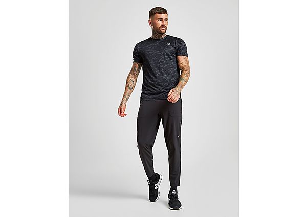 New Balance Pantalon de Survêtement Q Speed Tissé Homme - Silver, Silver