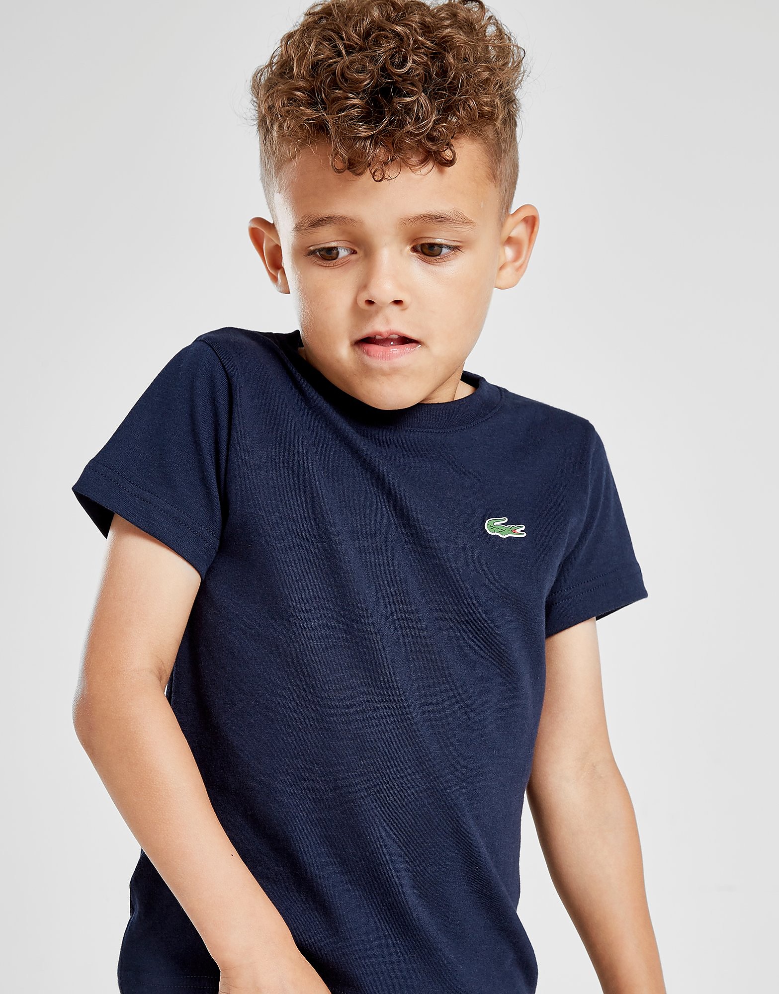 Lacoste small logo t-paita lapset - kids, laivastonsininen, lacoste