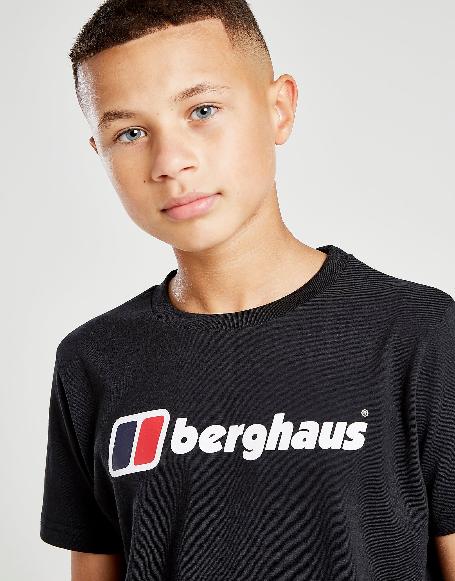 

Berghaus Logo T-Shirt Junior - Black - Kids, Black