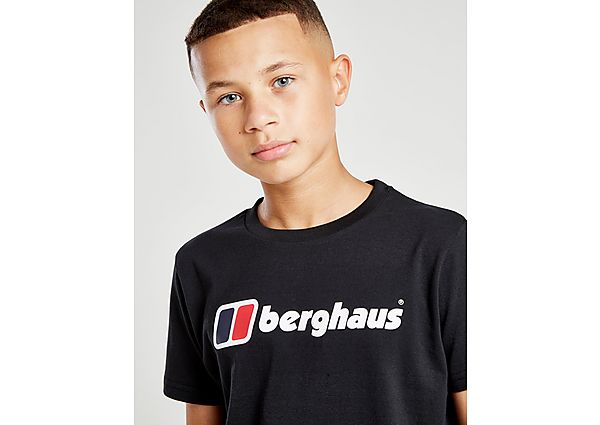 Berghaus T-shirt Logo Junior - Black, Black