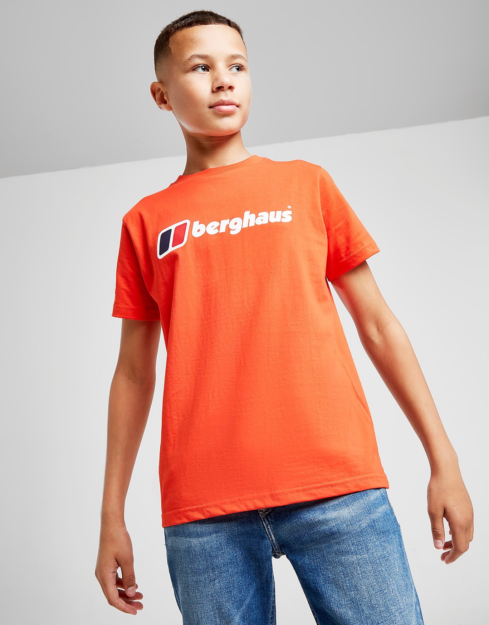 

Berghaus Logo T-Shirt Junior - Red - Kids, Red