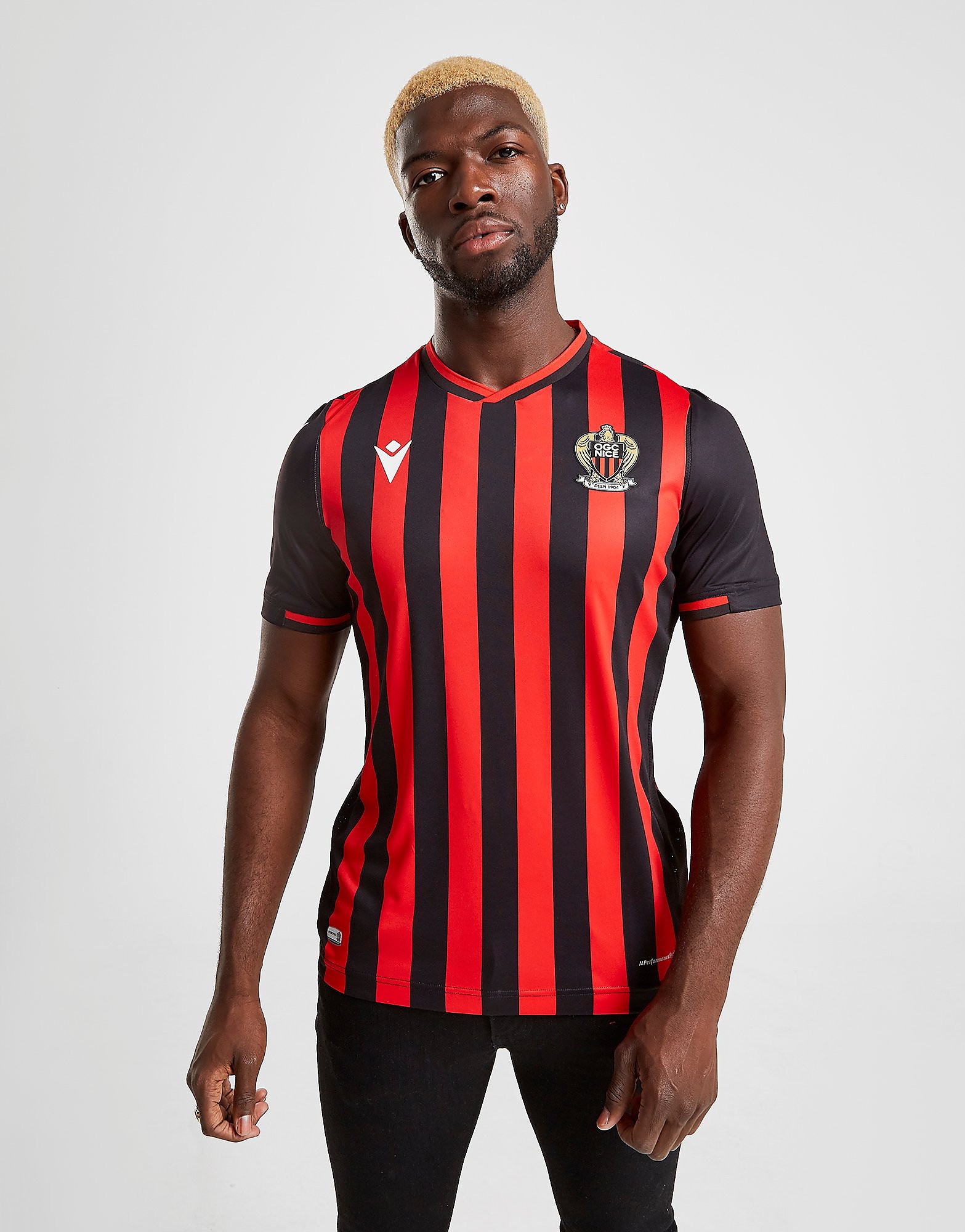 Macron Maillot OGC Nice 2019/20 Domicile Homme - Rouge, Rouge