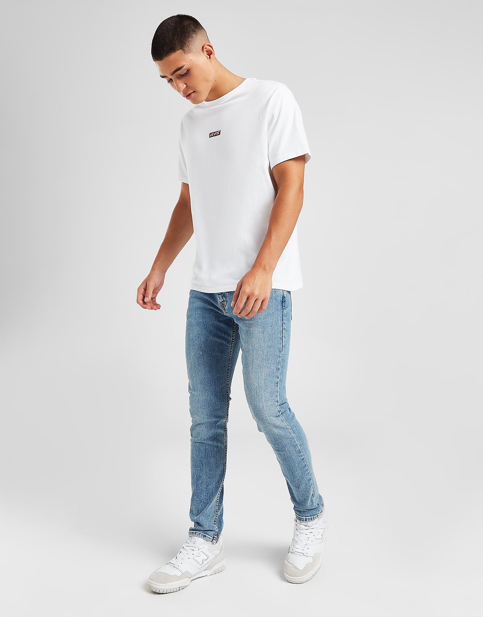

LEVI'S 519 Skinny Hi-Ball Jeans - Blue - Mens, Blue
