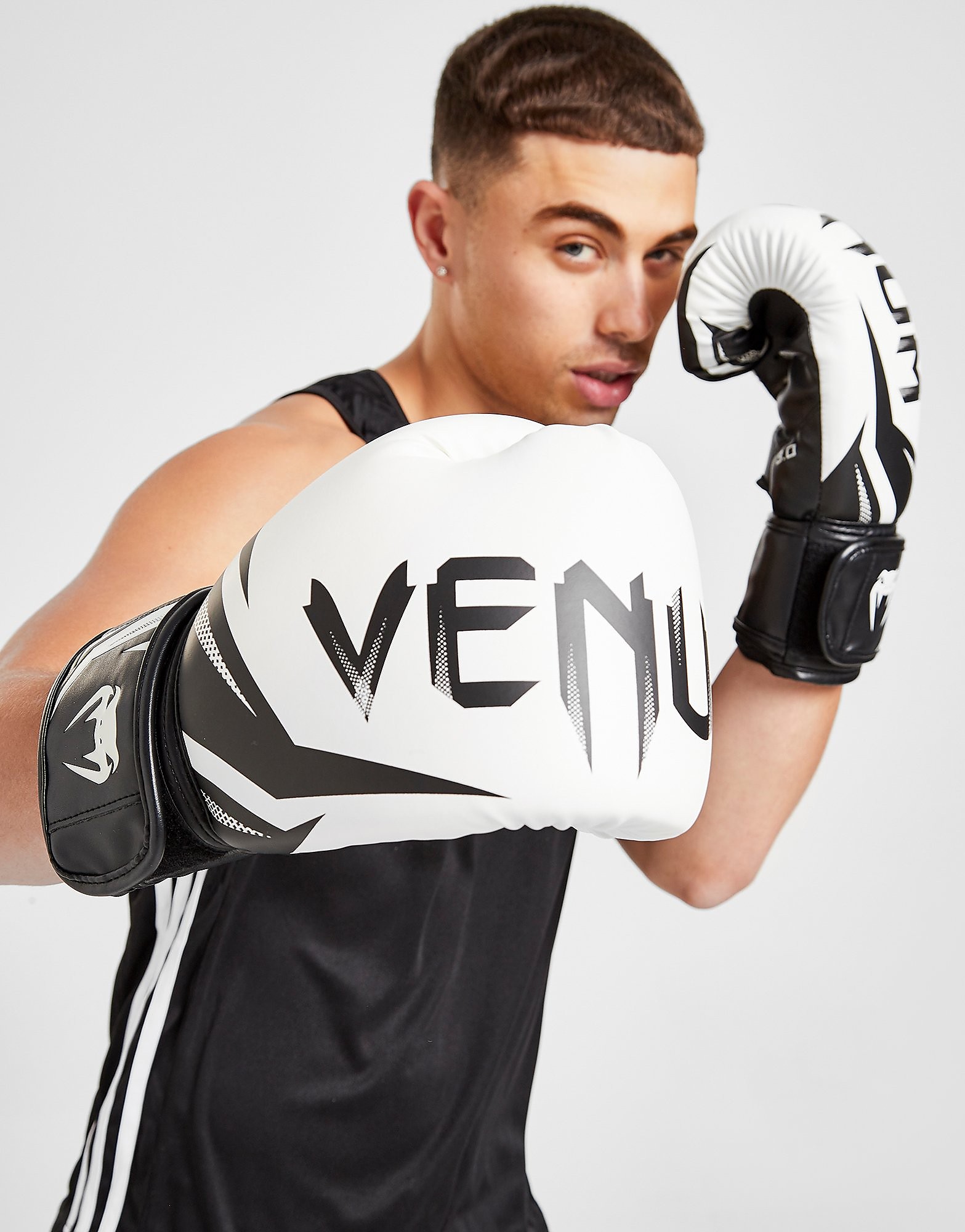 Venum Challenger 3.0 Boxing Gloves - White/Black - Womens, White/Black