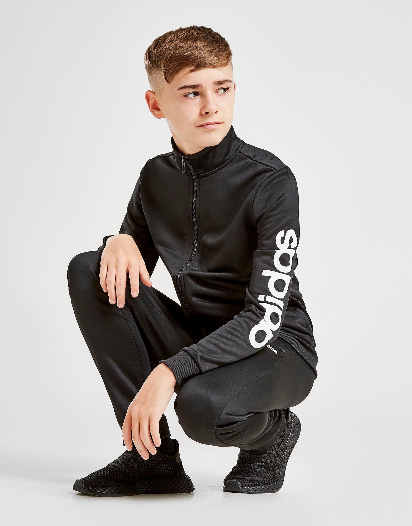 adidas Originals - Black / White - Kids, Black / White
