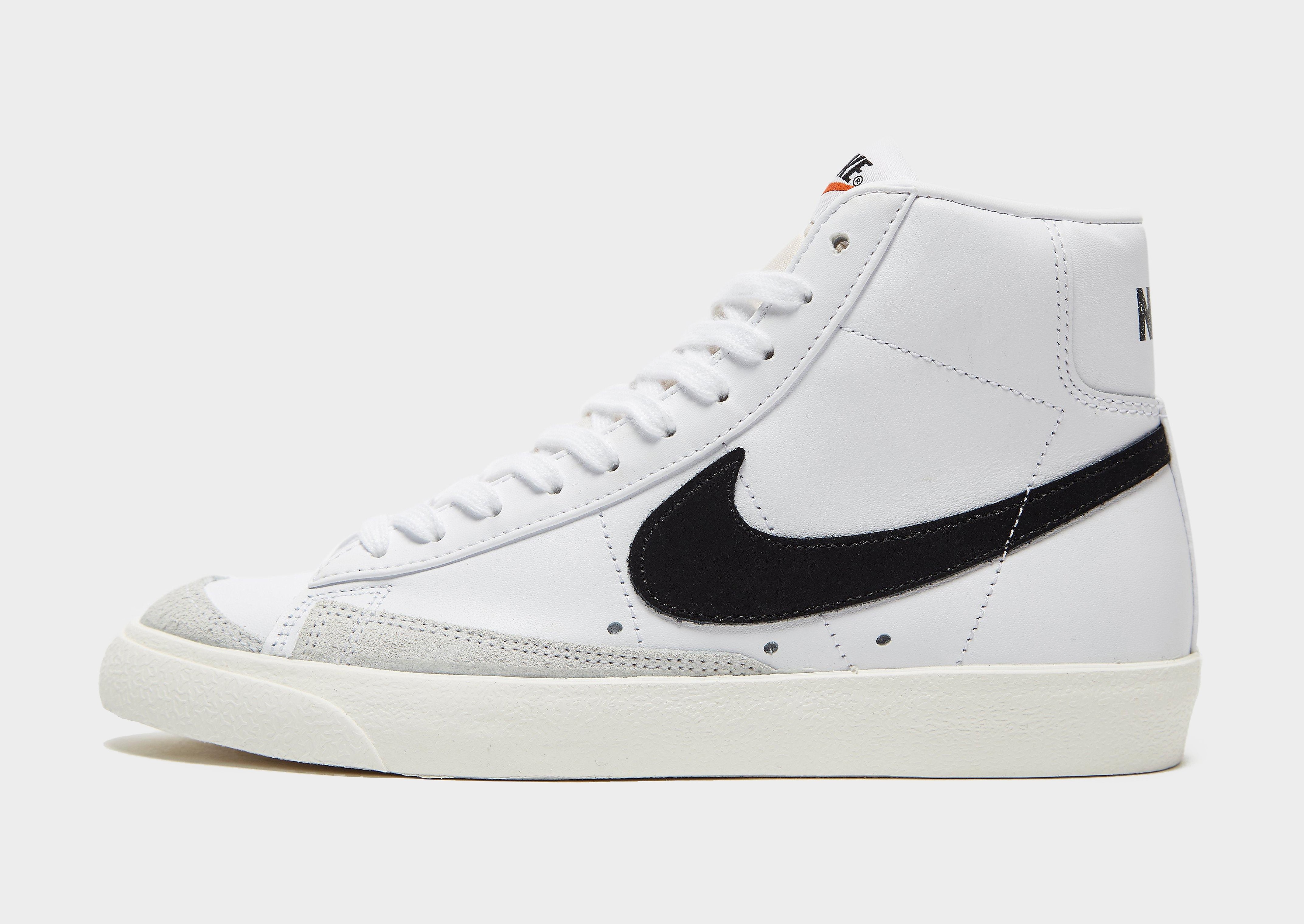 

Nike Blazer Mid '77 Women's - WHITE/Black, WHITE/Black