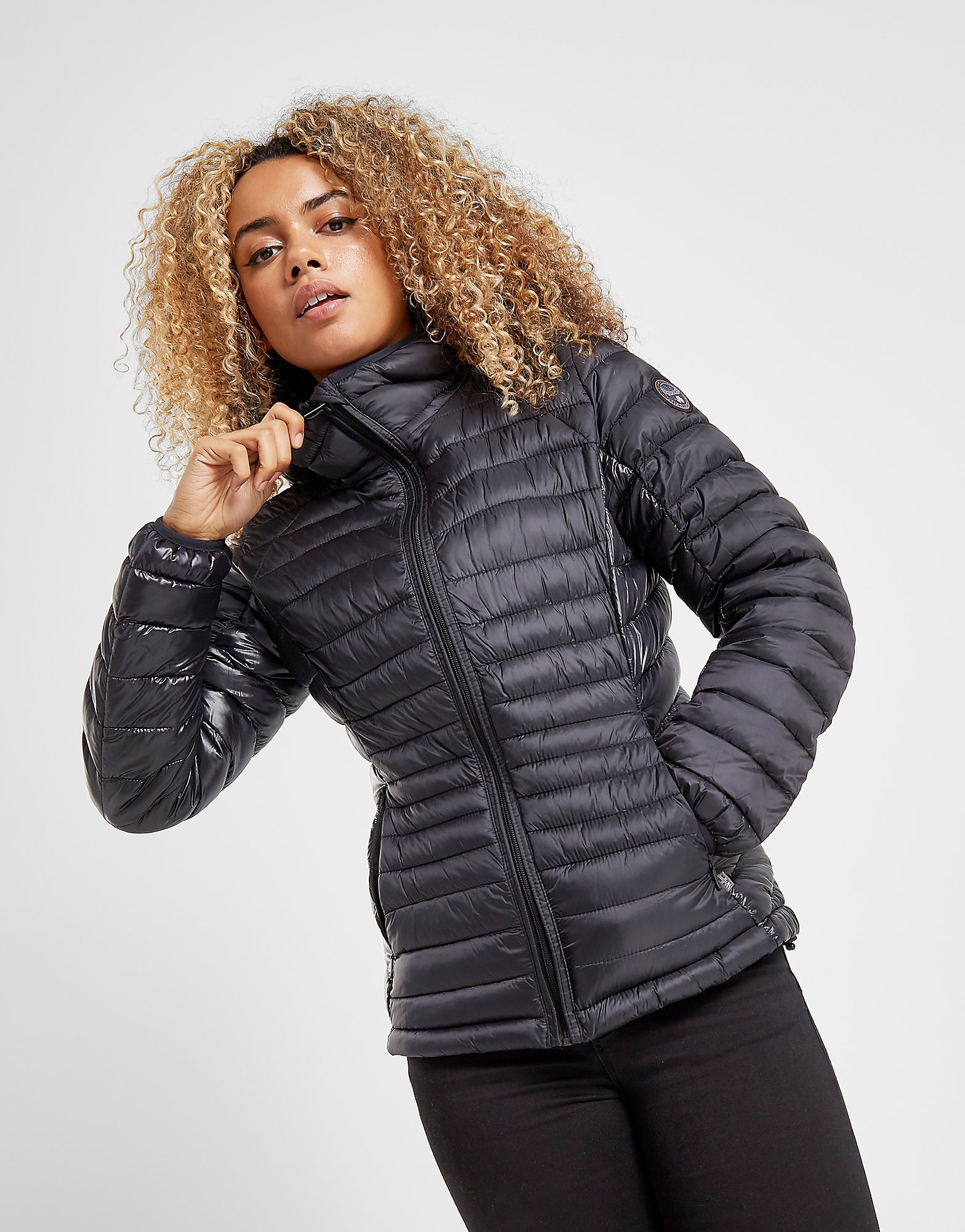 

Napapijri Aerons Bubble Jacket - Black - Womens, Black