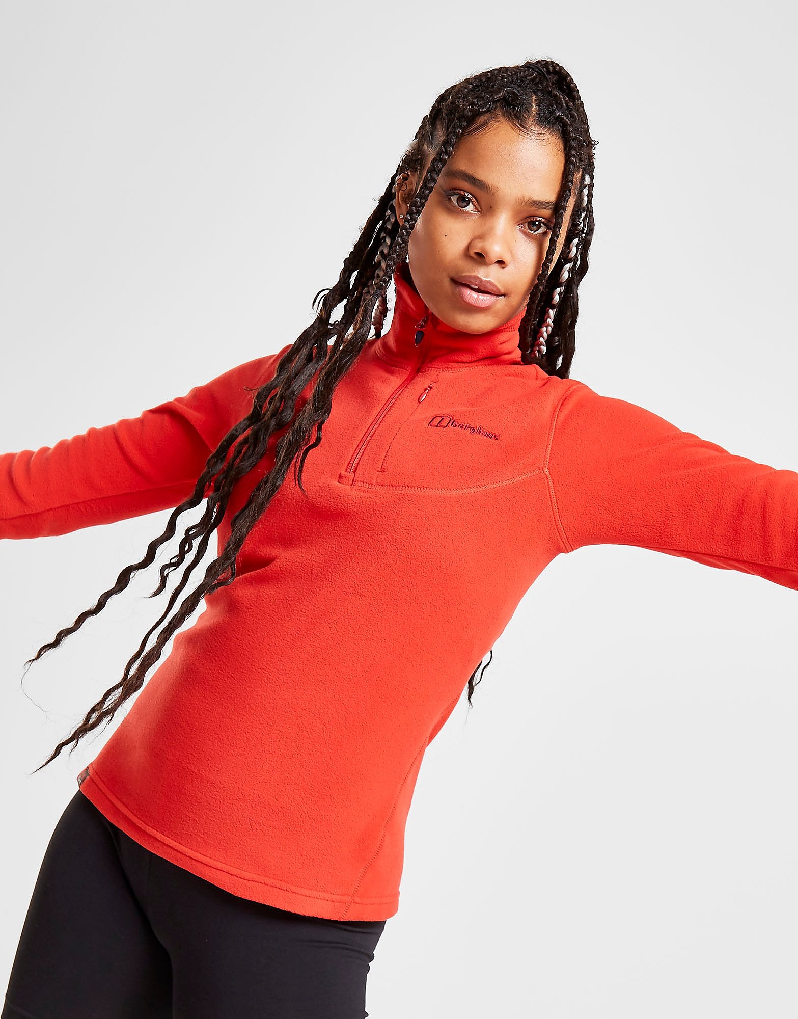 

Berghaus Prism 1/4 Zip Fleece - Orange - Womens, Orange