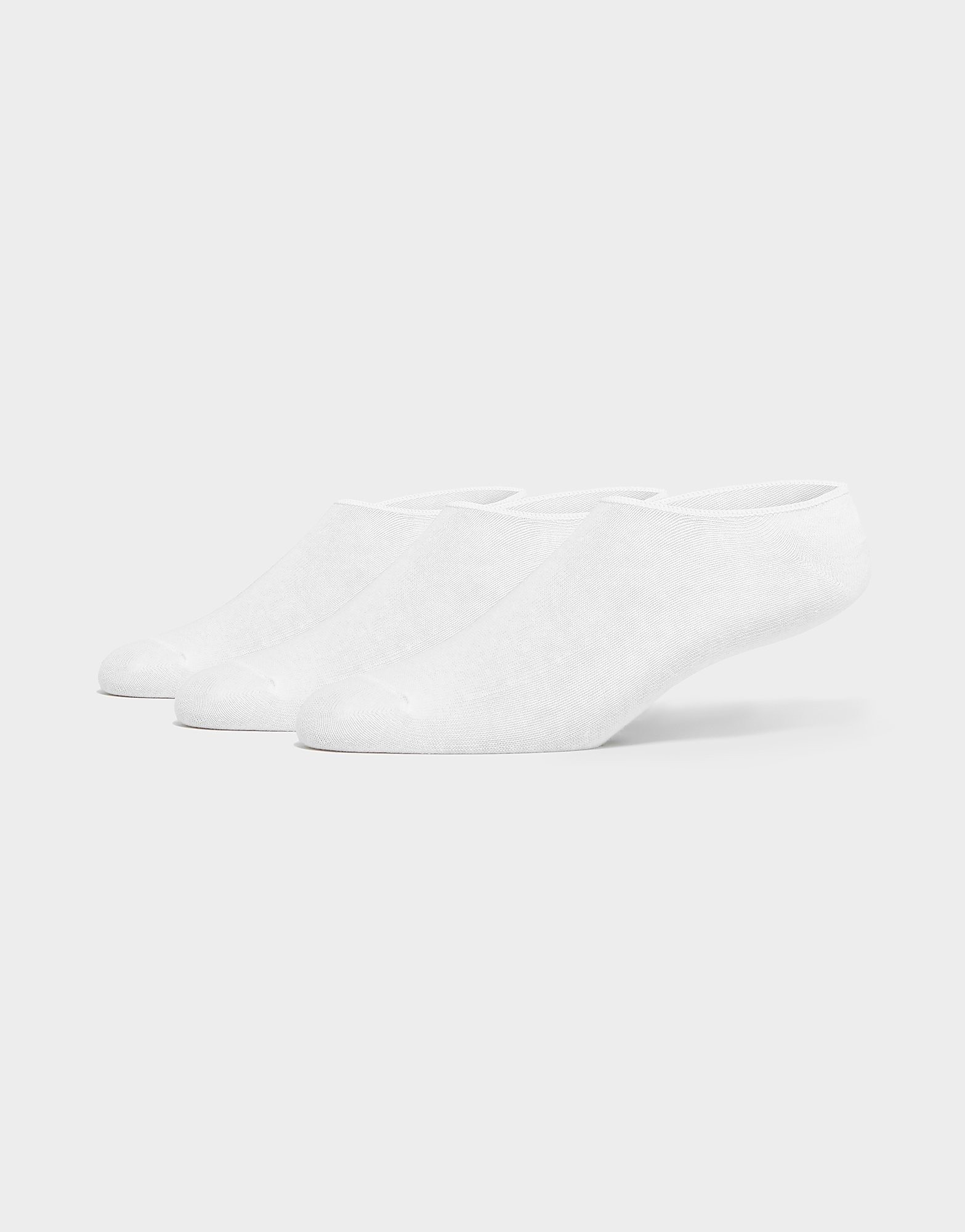 

McKenzie 3 Pack Invisible Socks - Only at JD - White - Womens, White
