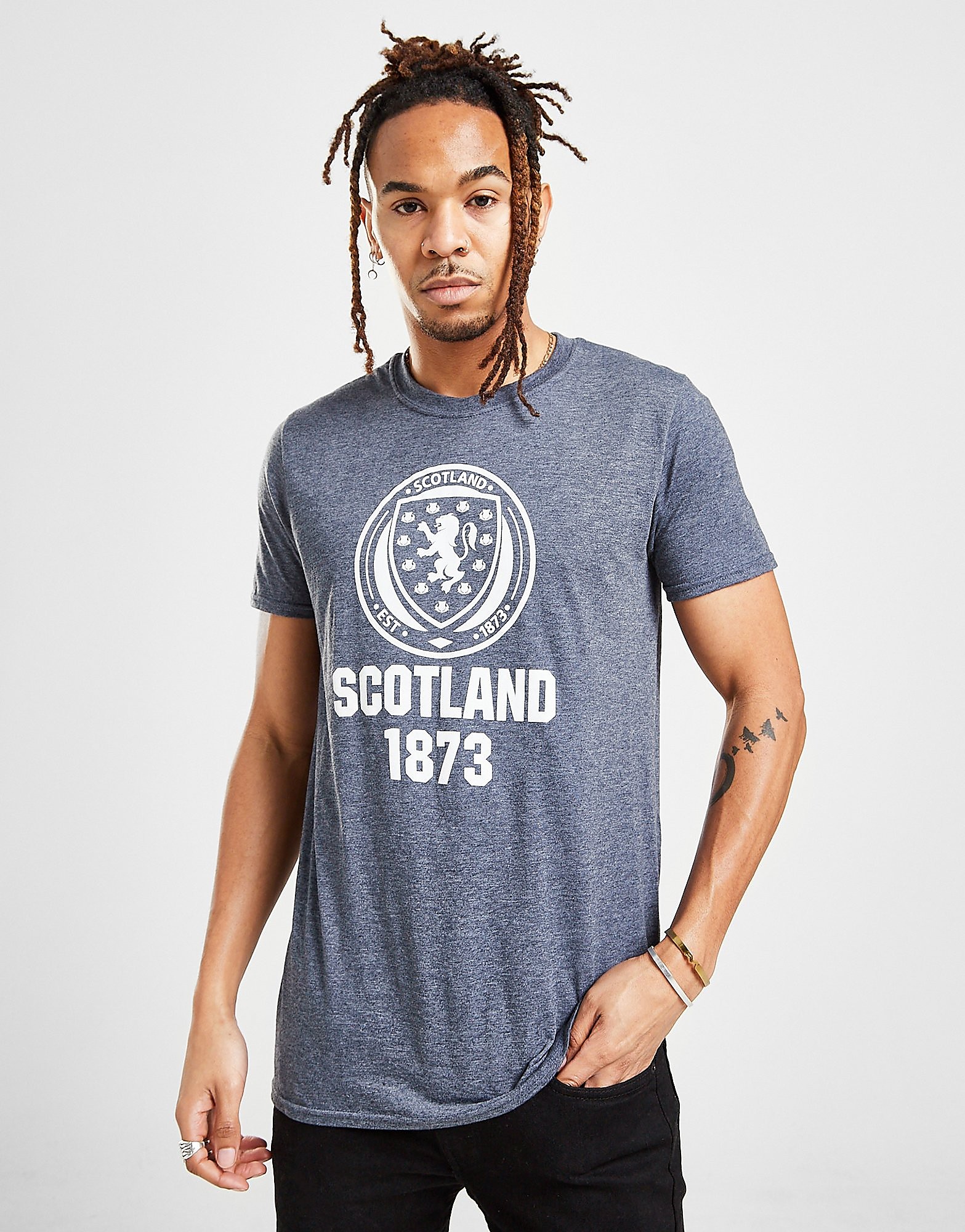

Official Team Scotland FA 1873 Short Sleeve T-Shirt - Navy - Mens, Navy