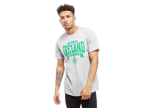 Official Team T-shirt Scroll de l'Irlande du Nord