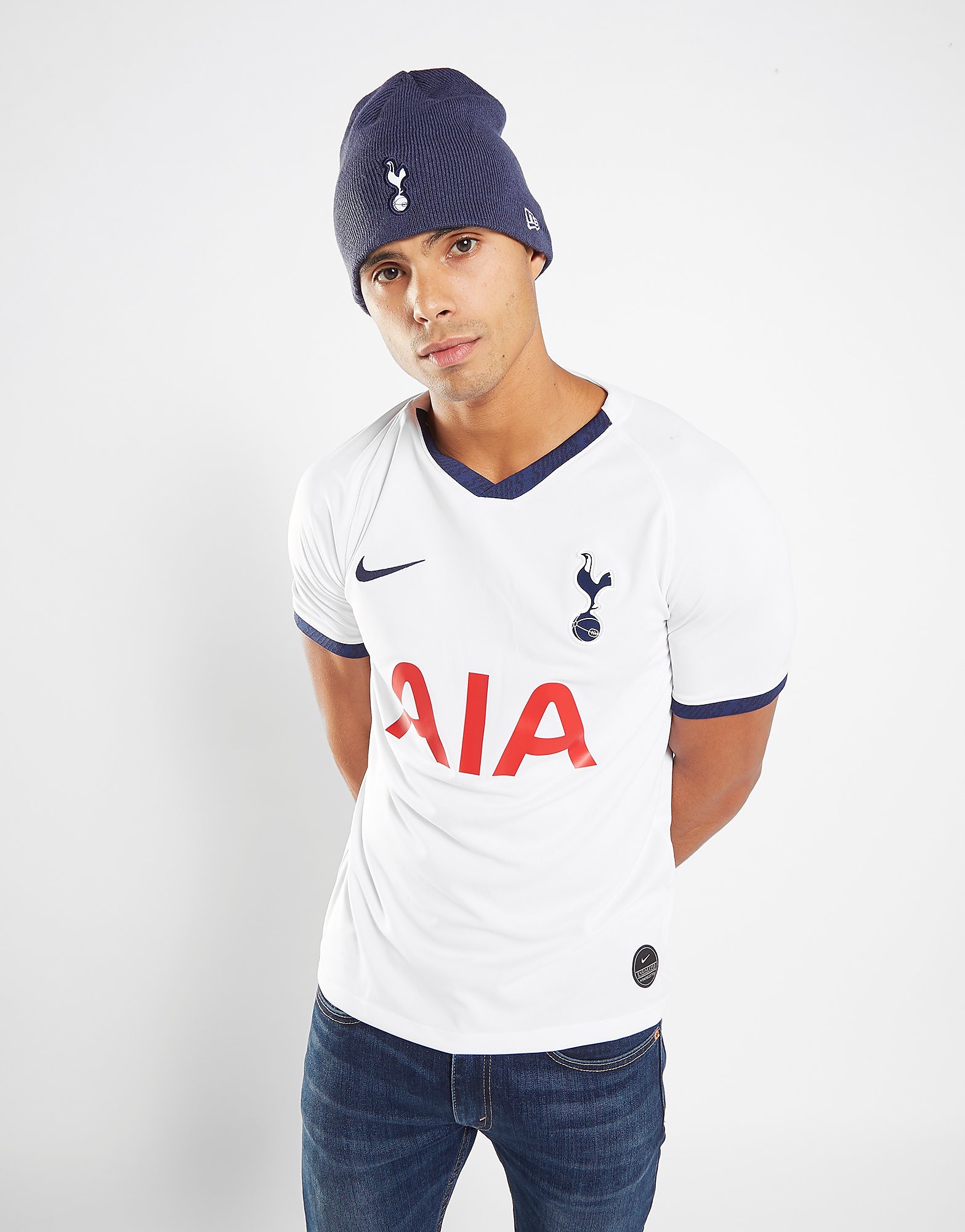 

New Era Tottenham Hotspur FC Beanie Hat - Navy - Mens, Navy