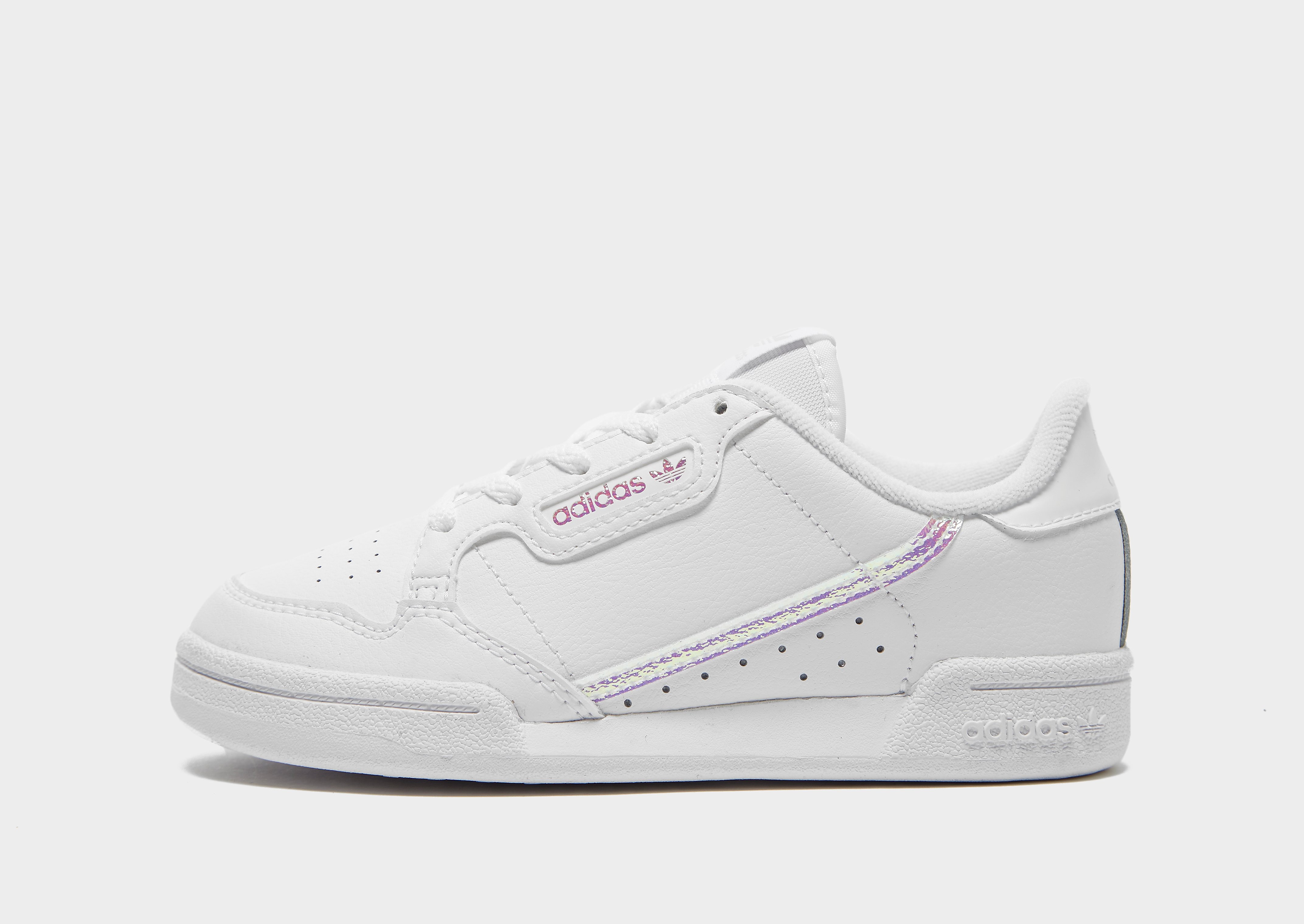 

adidas Originals Continental 80 Children - Cloud White / Cloud White / Core Black/Multi - Kids, Cloud White / Cloud White / Core Black/Multi