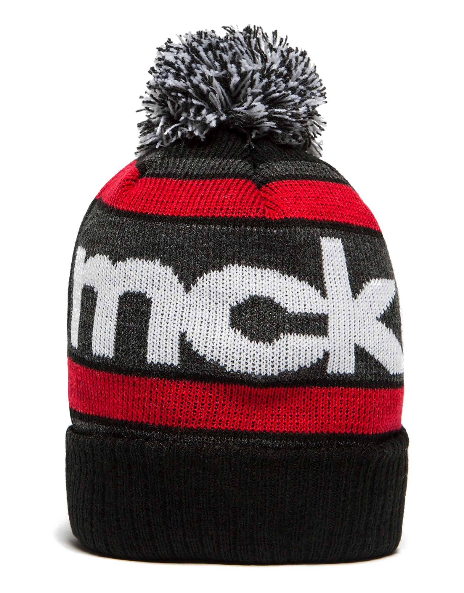 

McKenzie Junior Blackout Beanie Hat - Only at JD - Black/Grey/ Red - Kids, Black/Grey/ Red