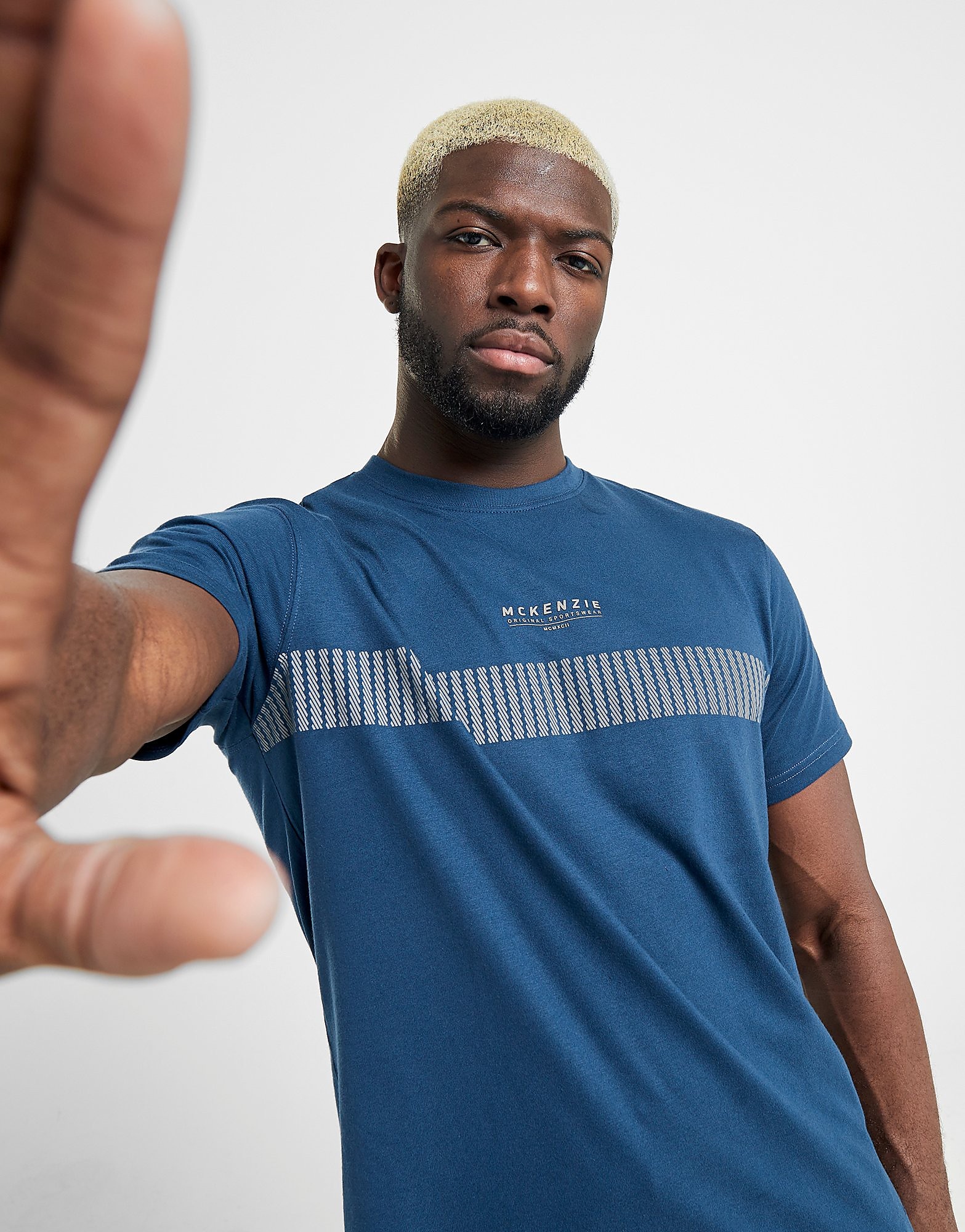 

McKenzie Bronte T-Shirt - Only at JD - Blue - Mens, Blue