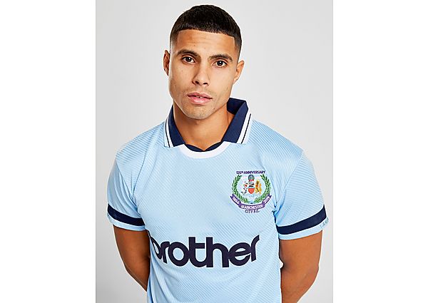 Score Draw Maillot Manchester City FC Domicile 94 Centenary Homme - Blue, Blue