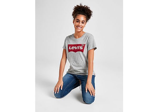 Levis T-Shirt Batwing Femme - Grey, Grey